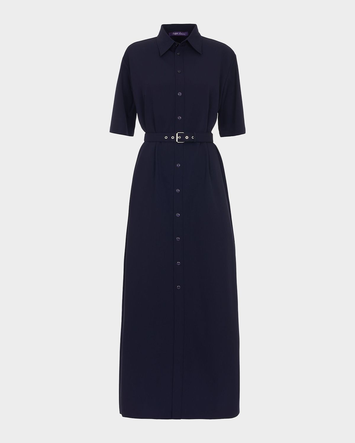 Ralph Lauren Collection Carol Wool Gabardine Day Dress | Thumbnail 4