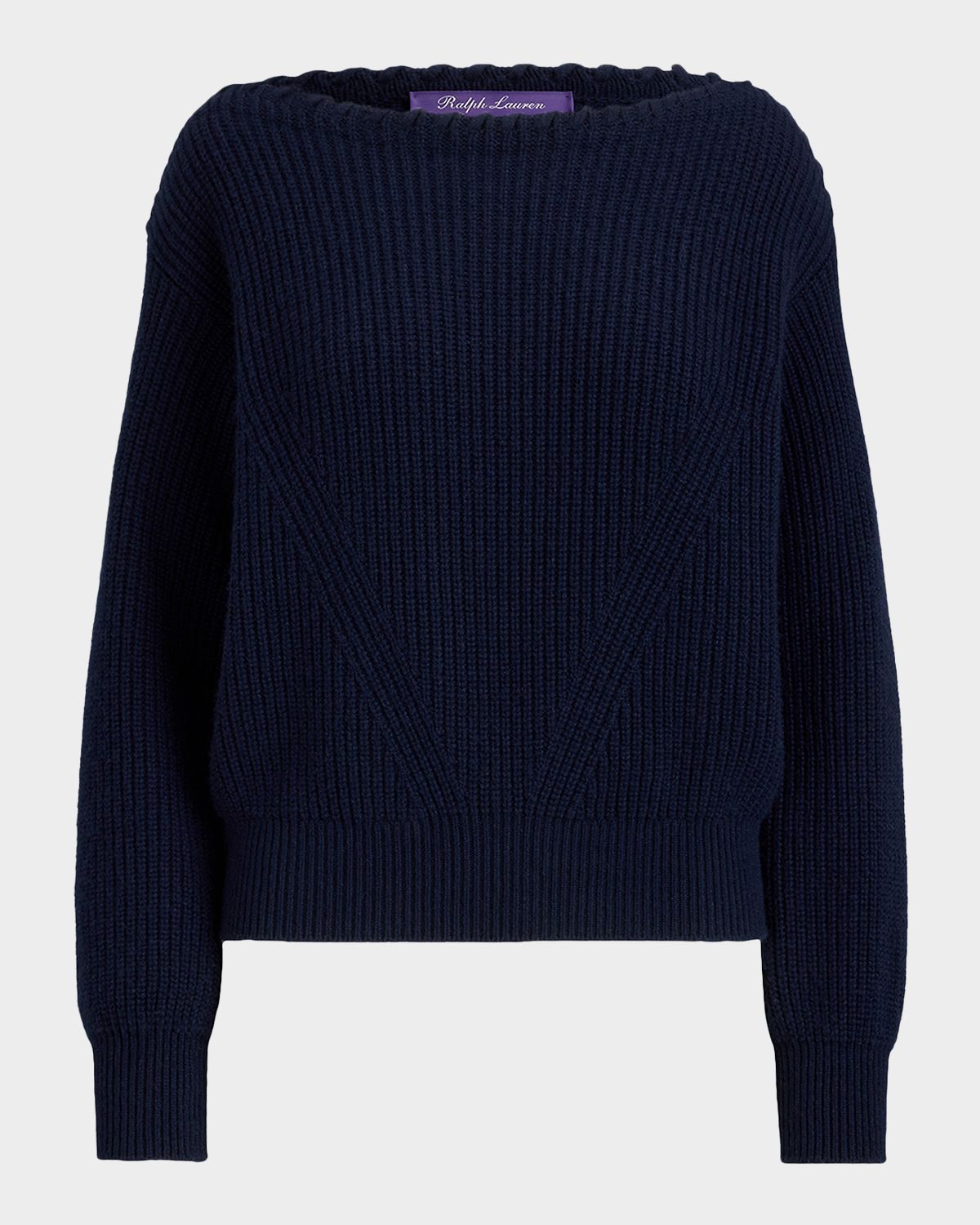 Ralph Lauren Collection Cashmere Boatneck Sweater | Thumbnail 4