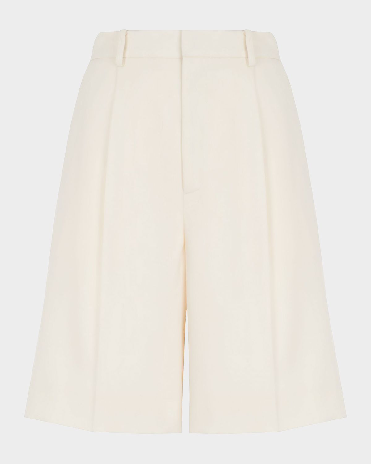 Ralph Lauren Collection Minetta Wool Gabardine Bermuda Shorts