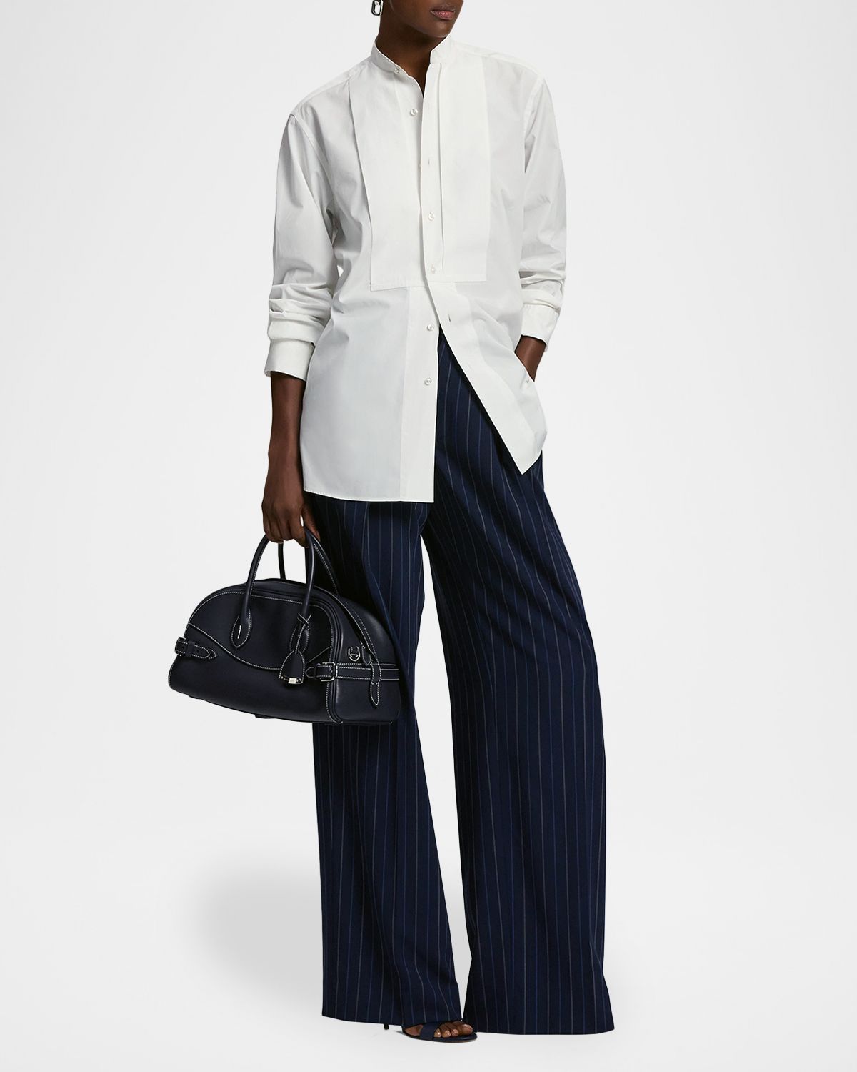 Ralph Lauren Kirstin Cotton Broadcloth Shirt