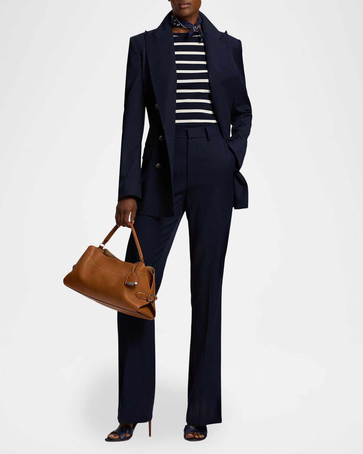 Ralph Lauren Double-Breasted Blazer Jacket