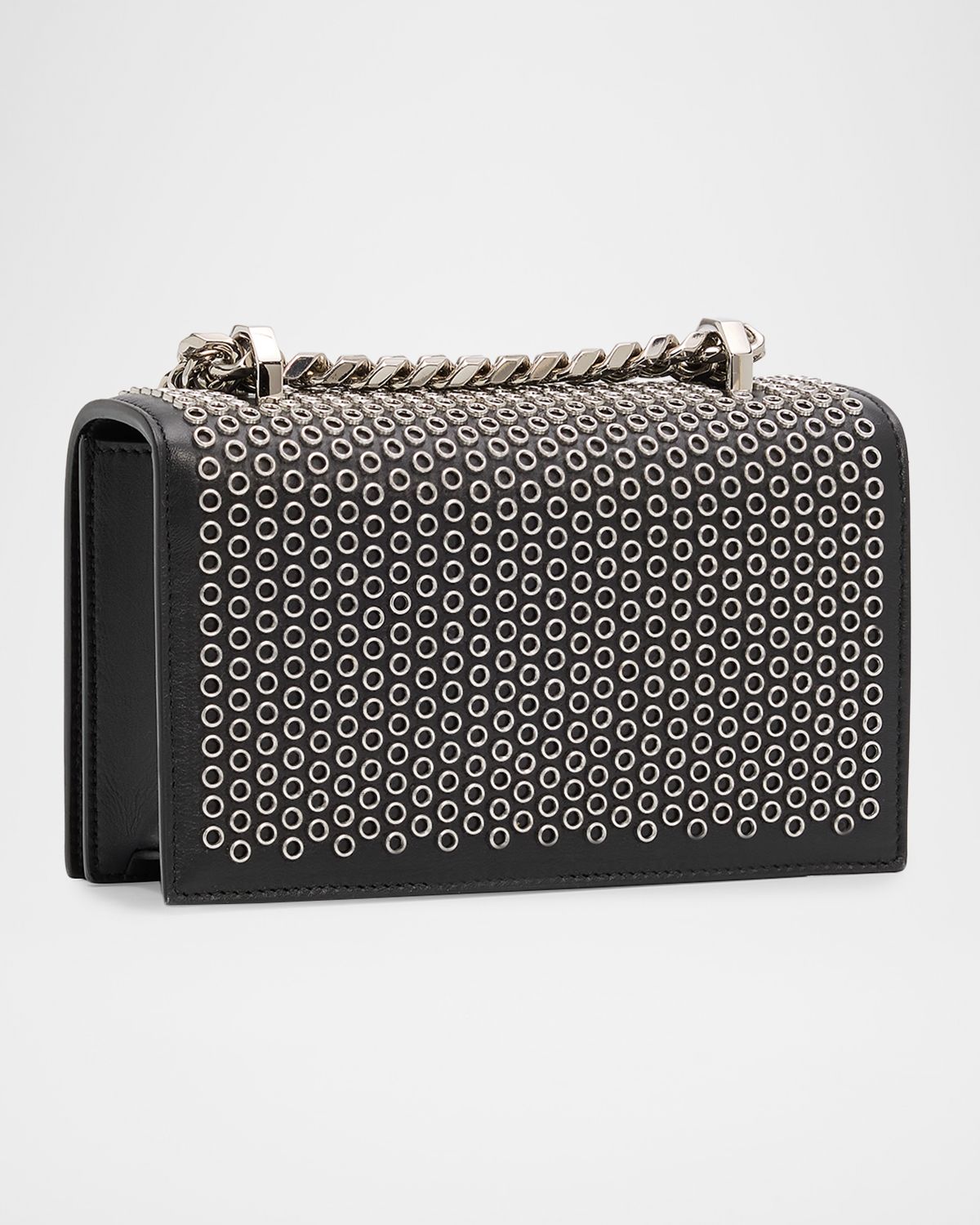 McQueen Mini Jeweled Satchel Shoulder Bag