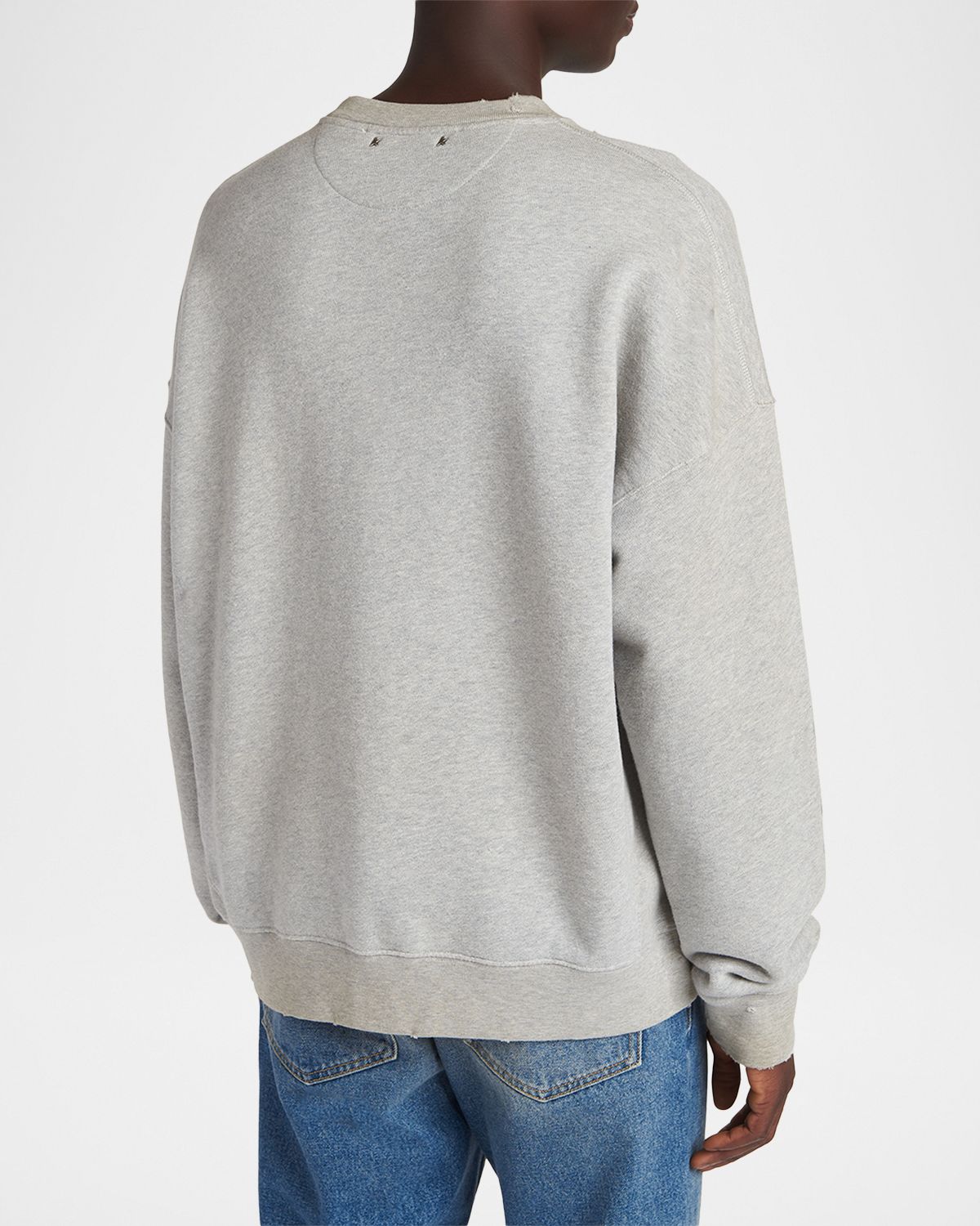 Golden Goose Men 's Journey Cotton Crewneck Sweatshirt | Thumbnail 3 Golden Goose Men 's Journey Cotton Crewneck Sweatshirt | Thumbnail 3