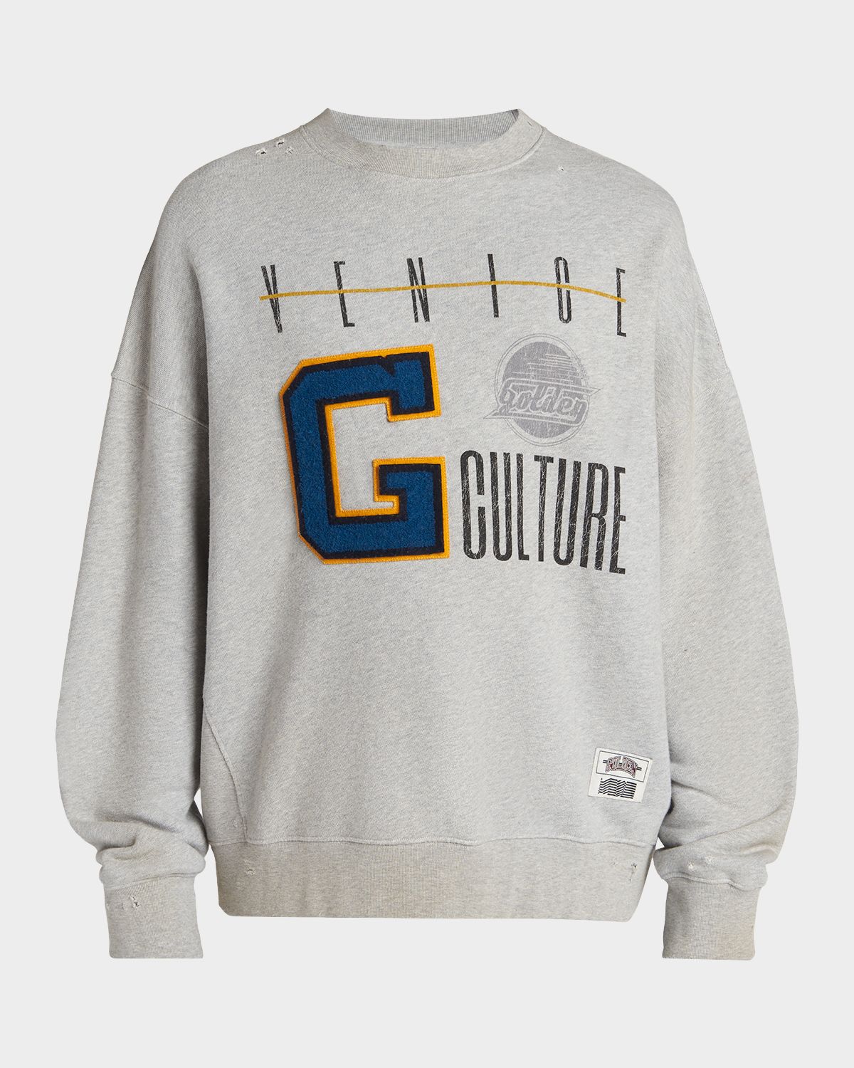 Golden Goose Men 's Journey Cotton Crewneck Sweatshirt