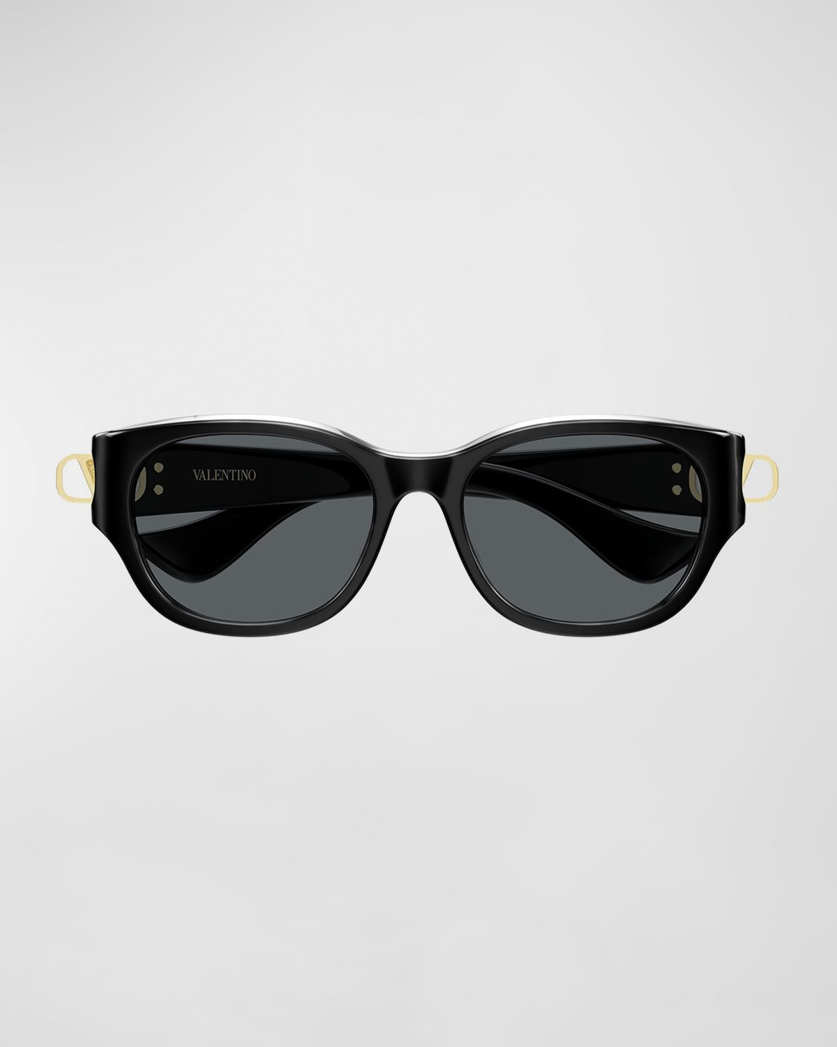 Valentino Garavani VLogo Signature 55mm Cat-Eye Sunglasses