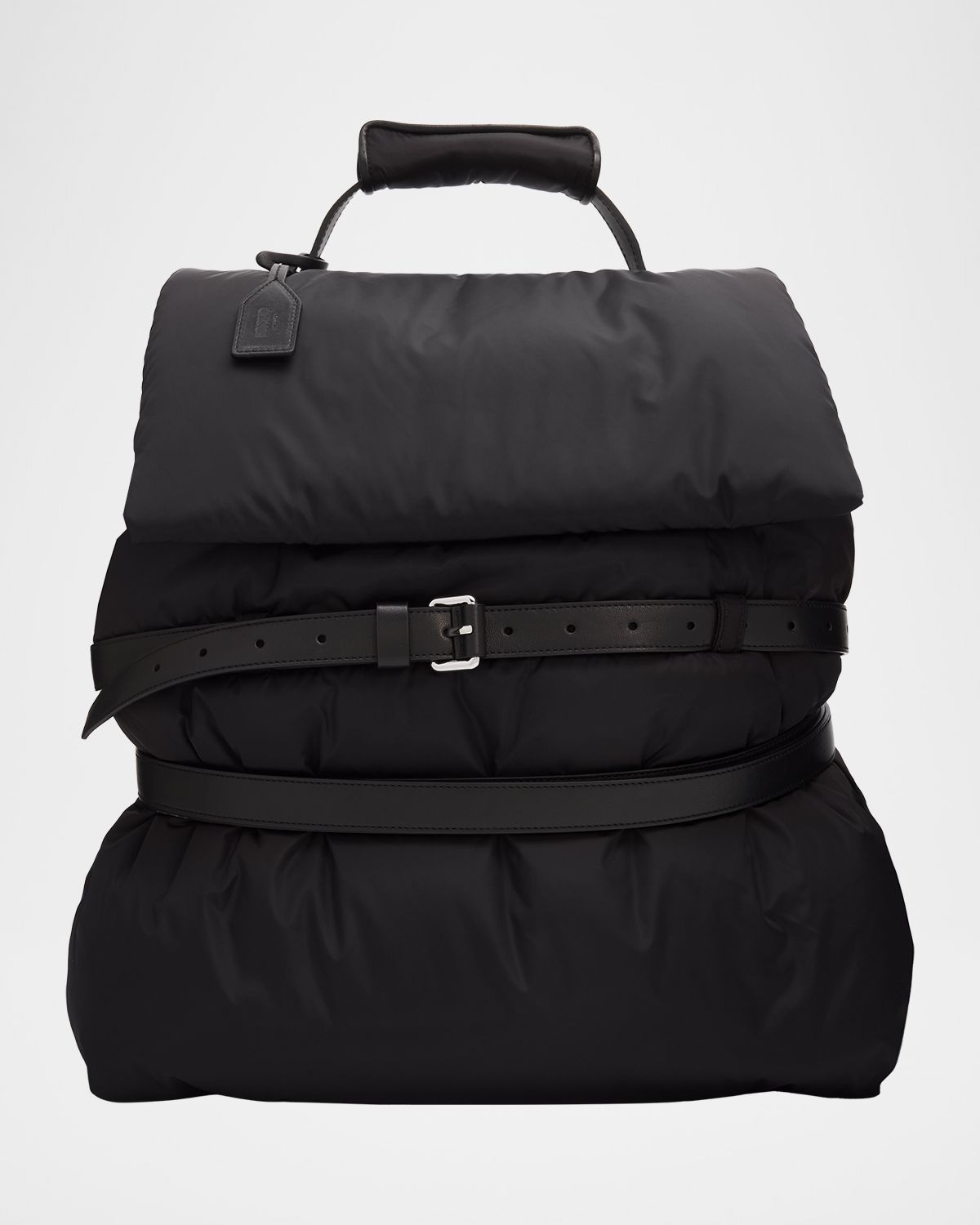 Moschino Nylon Bag with Wraparound Belt