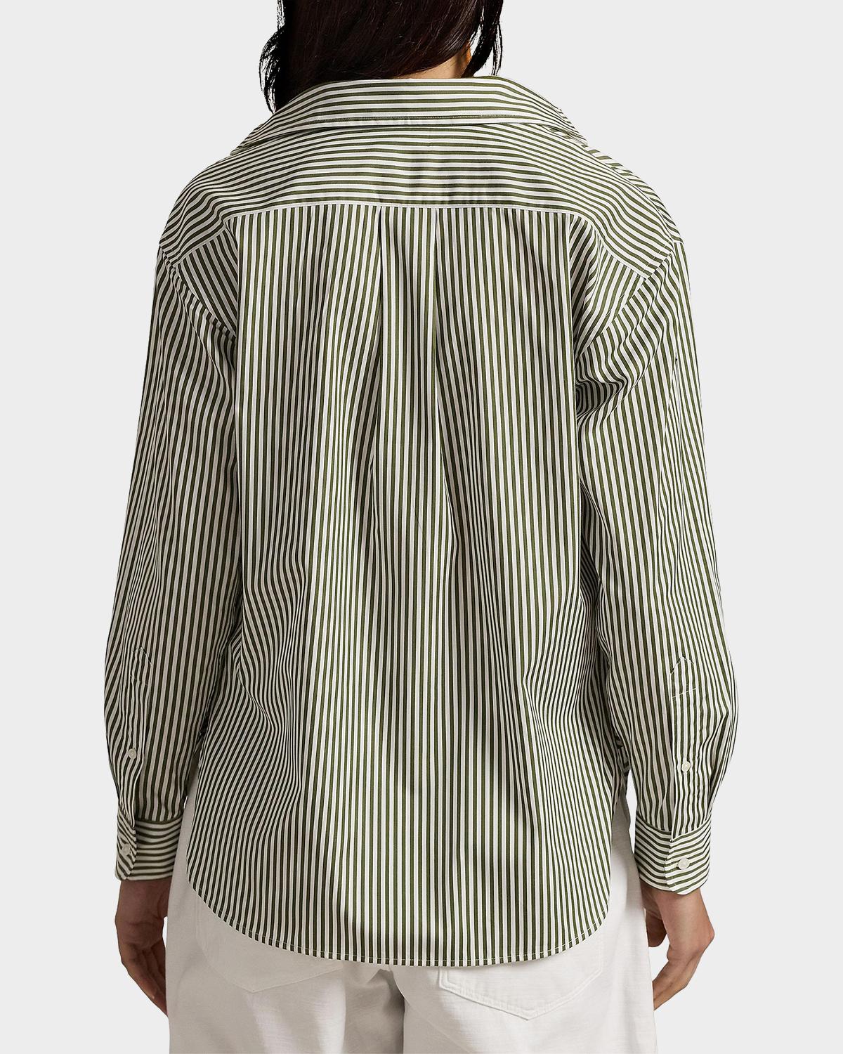 Polo Ralph Lauren Relaxed-Fit Striped Cotton Shirt | Thumbnail 3