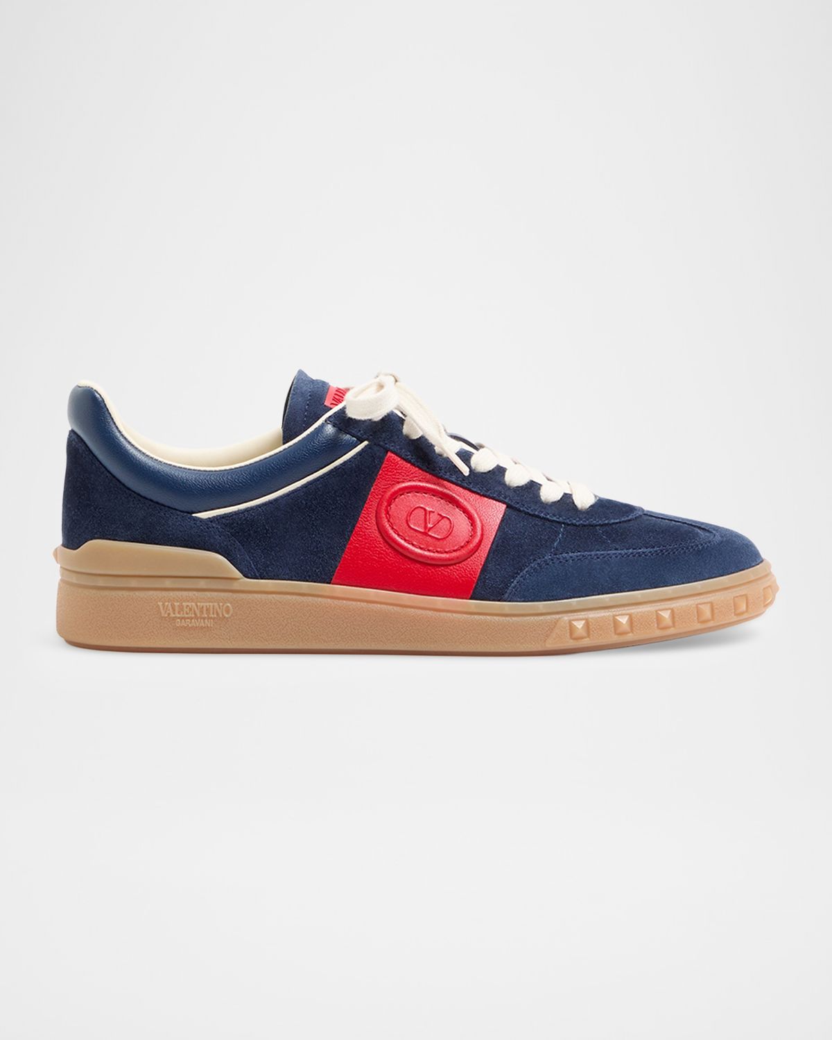 Valentino Garavani Men 's Upvillage Leather Low-Top Sneakers