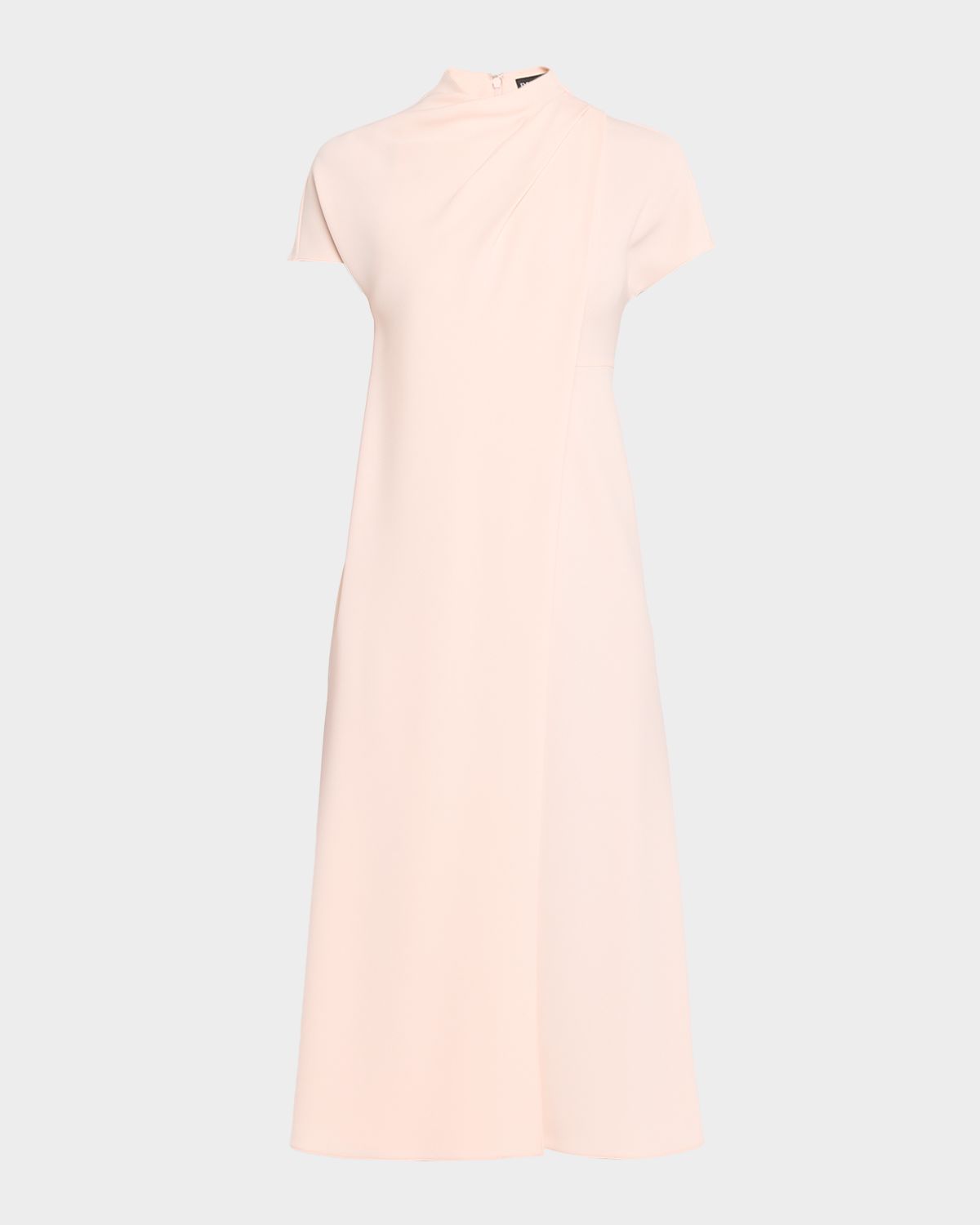 Emporio Armani Technical Cady Midi Dress