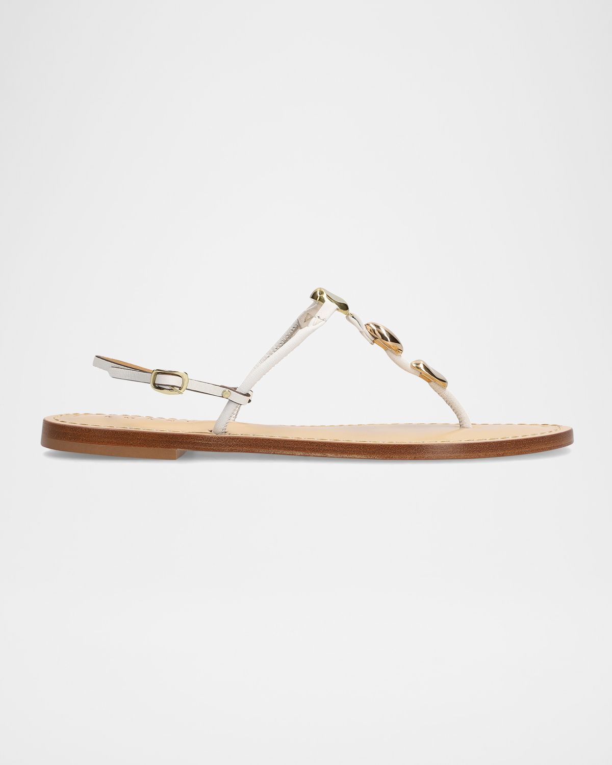 AMANU The Nairobi Leather T-Strap Sandals | Thumbnail 6 AMANU The Nairobi Leather T-Strap Sandals | Thumbnail 6