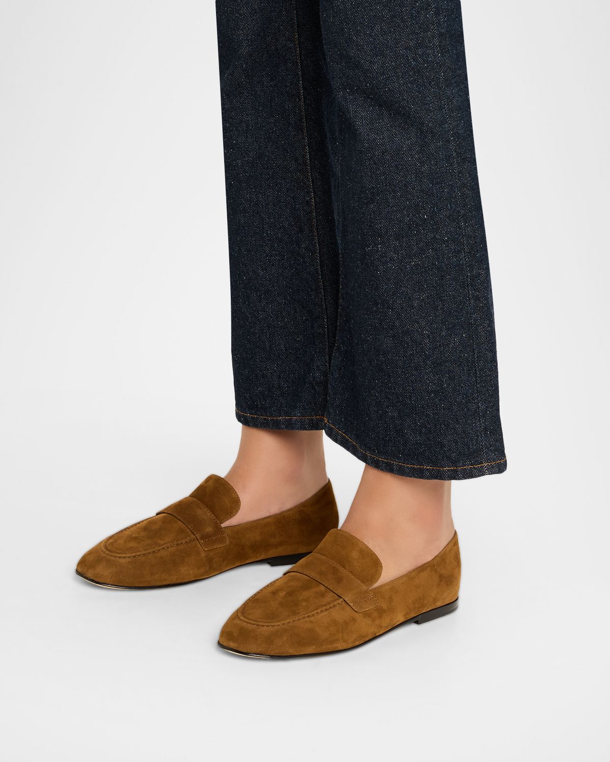 Vince Tommi Suede Loafers