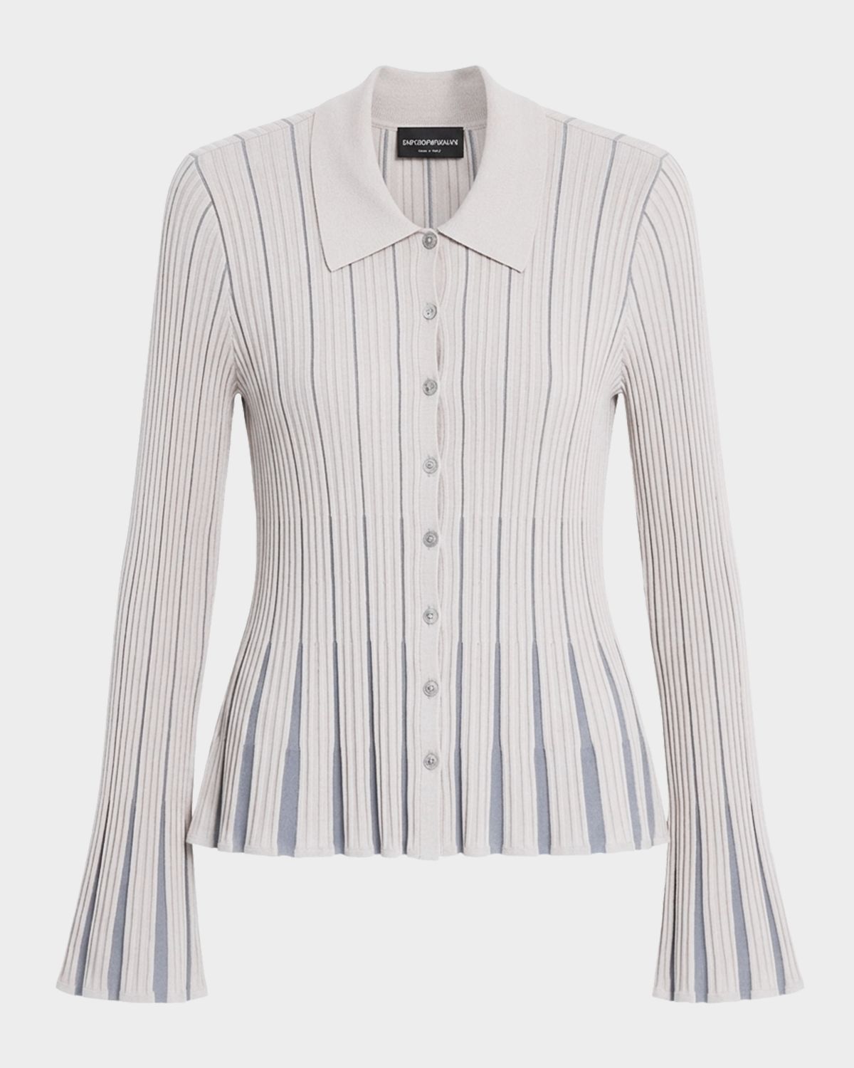 Emporio Armani Button-Front Knit Cardigan