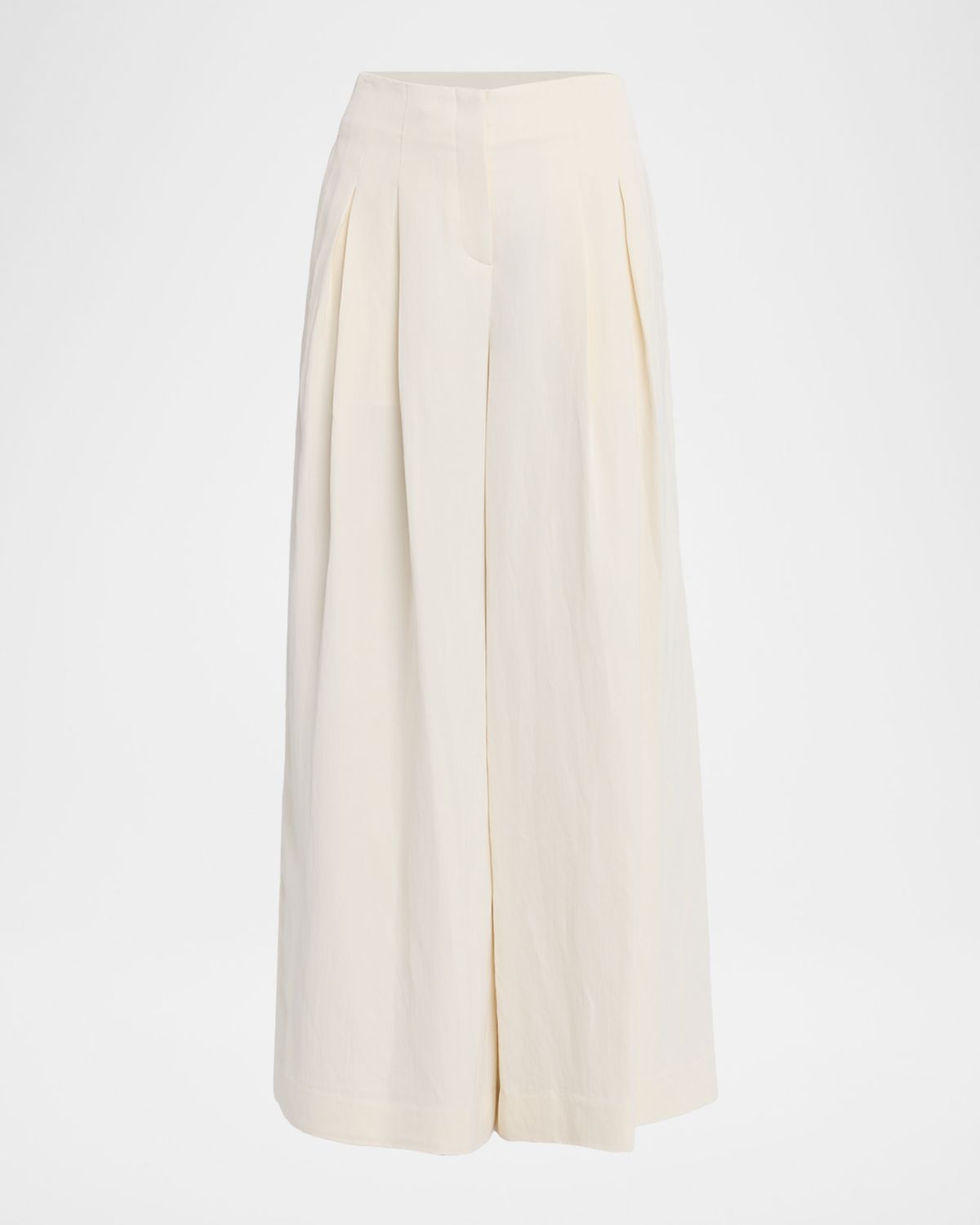 TWP Drew Pleated Wide-Leg Pants