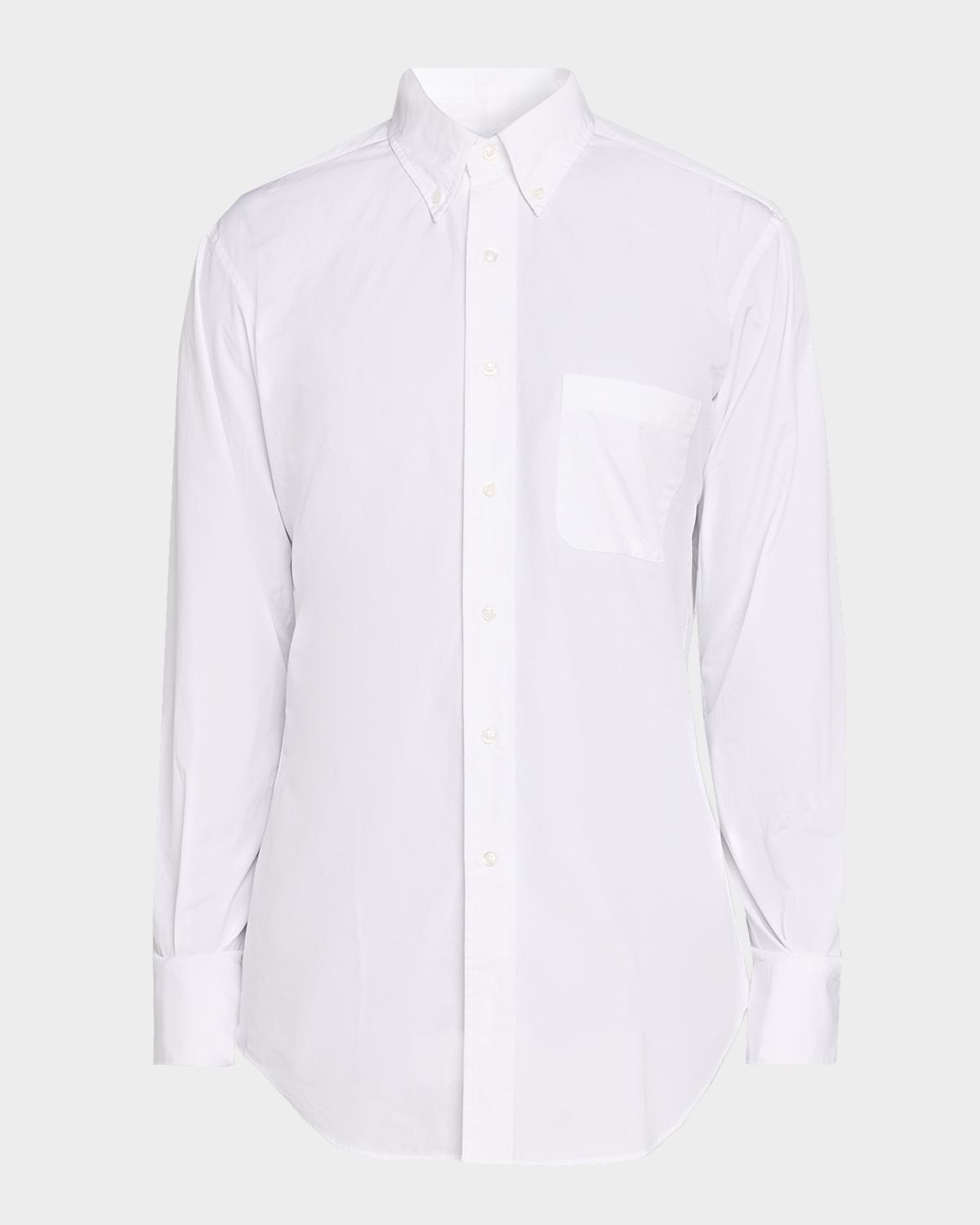 Thom Browne Men 's Classic Fit Poplin Button-Down Shirt