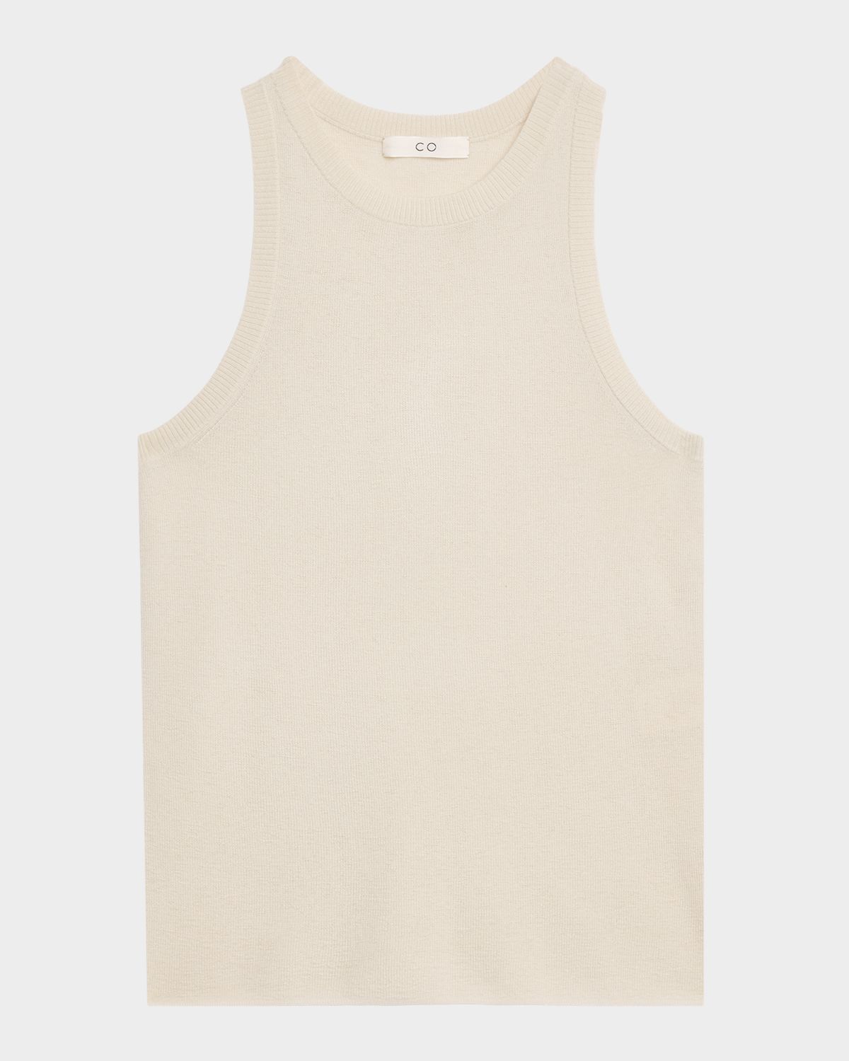 Co Cashmere Knit Tank Top