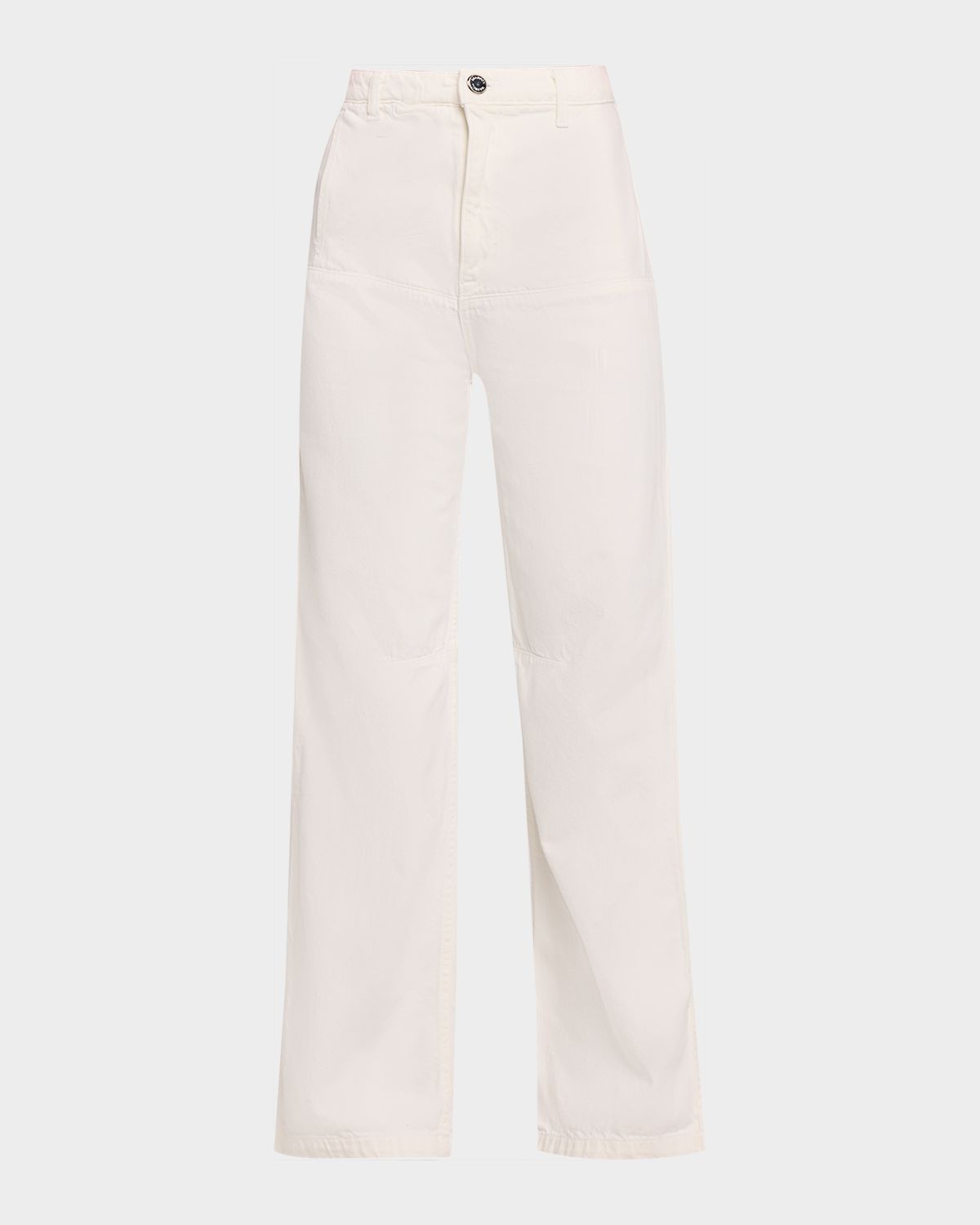 Brandon Maxwell Stevie Straight-Leg Cargo Jeans