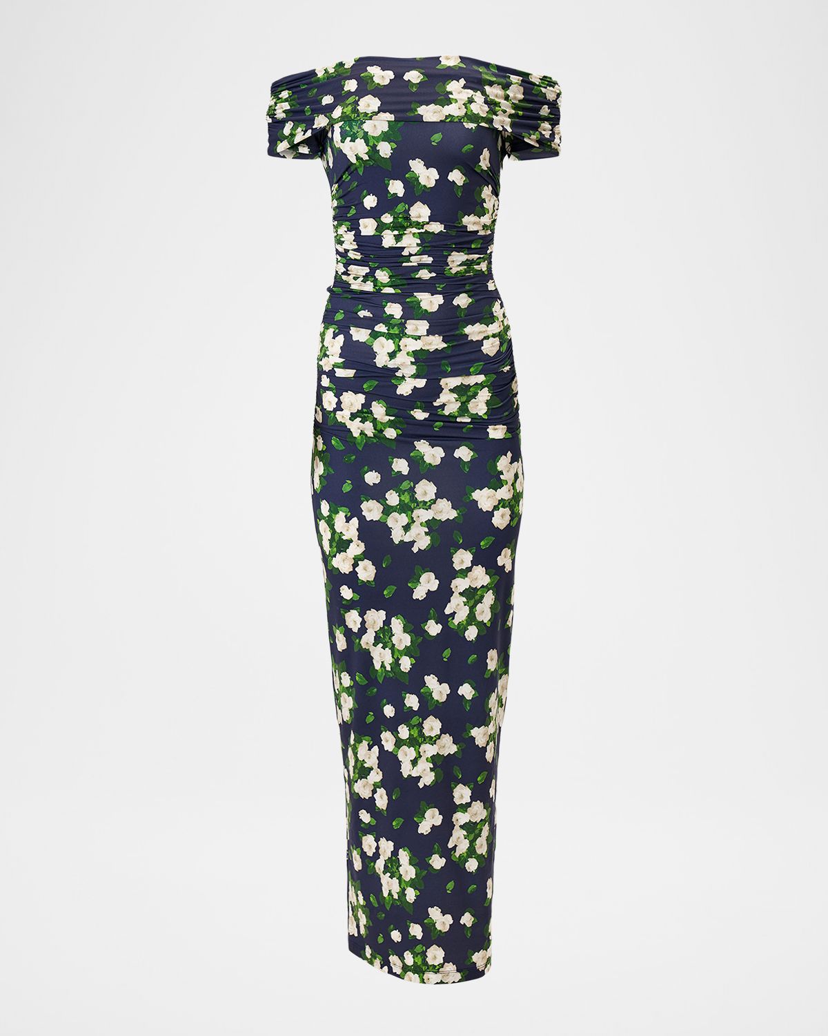 Carolina Herrera Off-The-Shoulder Floral Jersey Maxi Dress | Thumbnail 5