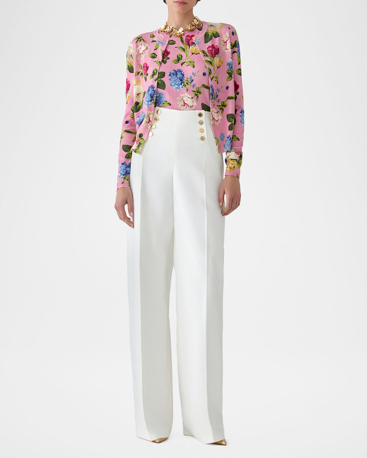 Carolina Herrera Alba Wide-Leg Sailor Pants | Thumbnail 7
