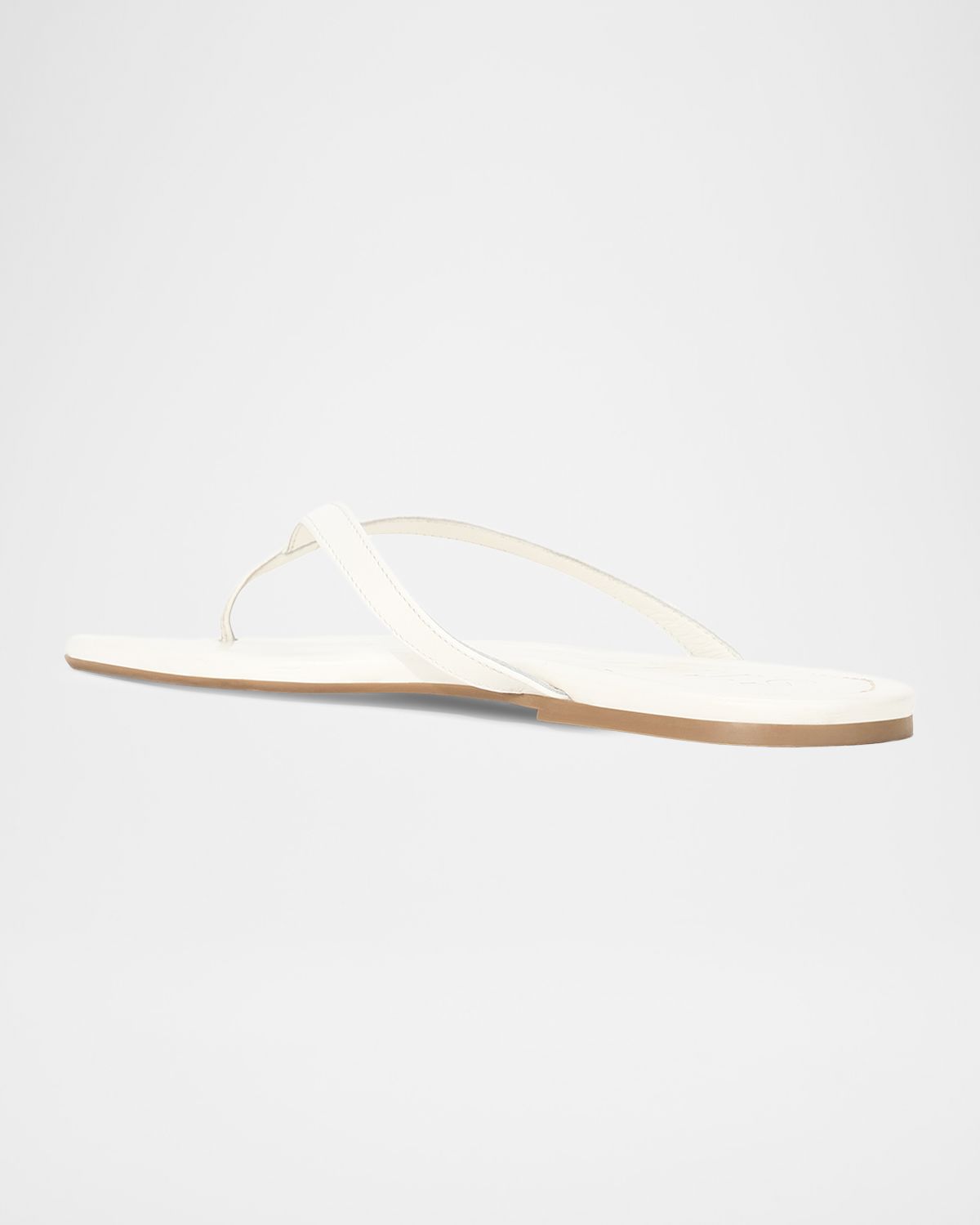 STAUD Freja Leather Thong Sandals