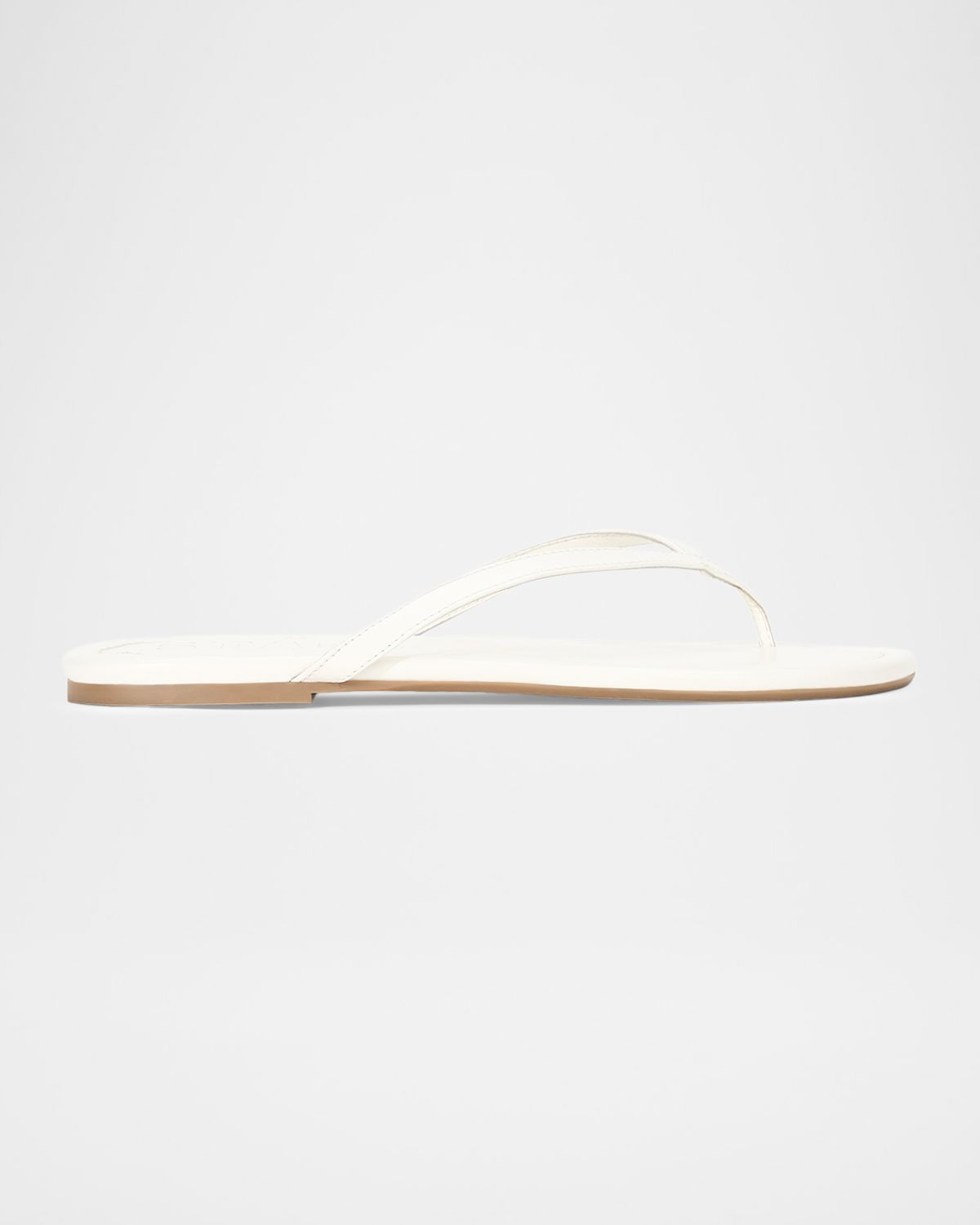 STAUD Freja Leather Thong Sandals