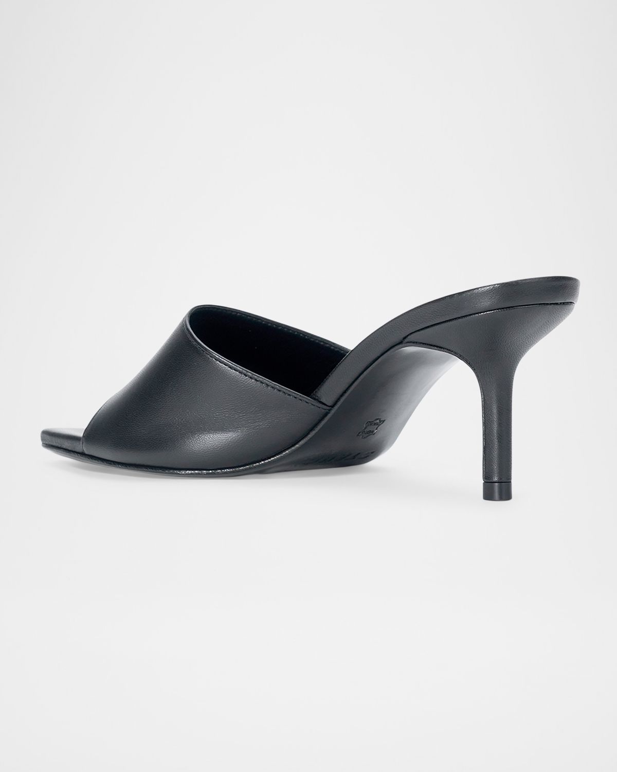 STAUD 65mm Bea Leather Mules