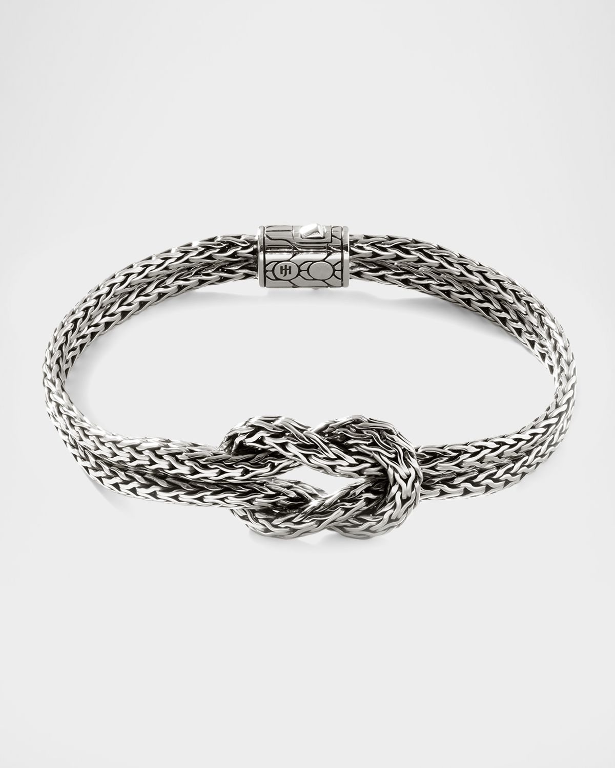 John Hardy Love Knot Sterling Silver Chain Bracelet, 7mm