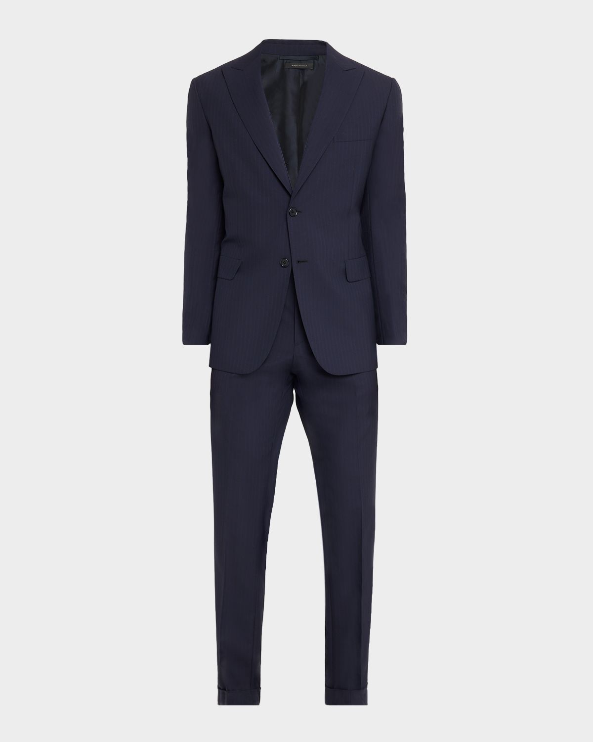 Brioni Men 's Tonal Stripe Wool Two-Piece Suit