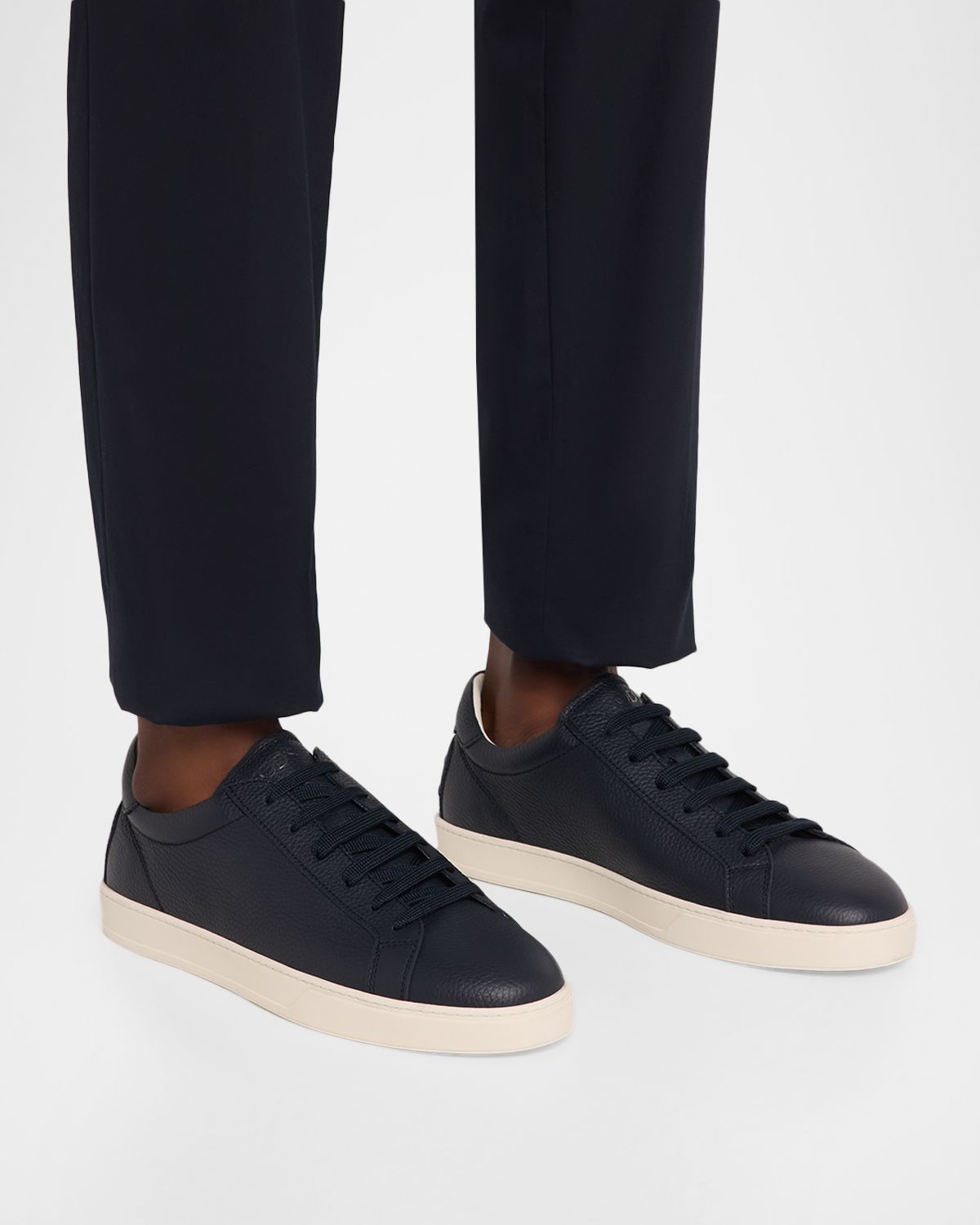 Tod 's Men 's Allacciata Casse Leather Low-Top Sneakers | Thumbnail 6 Tod 's Men 's Allacciata Casse Leather Low-Top Sneakers | Thumbnail 6