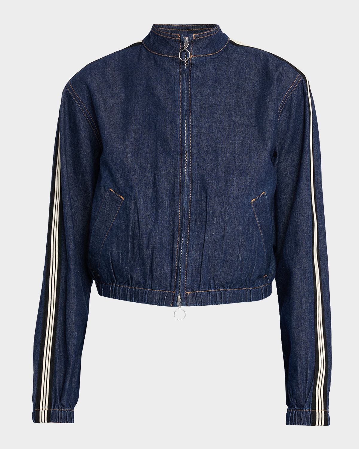 Veronica Beard Gigi Denim Track Jacket