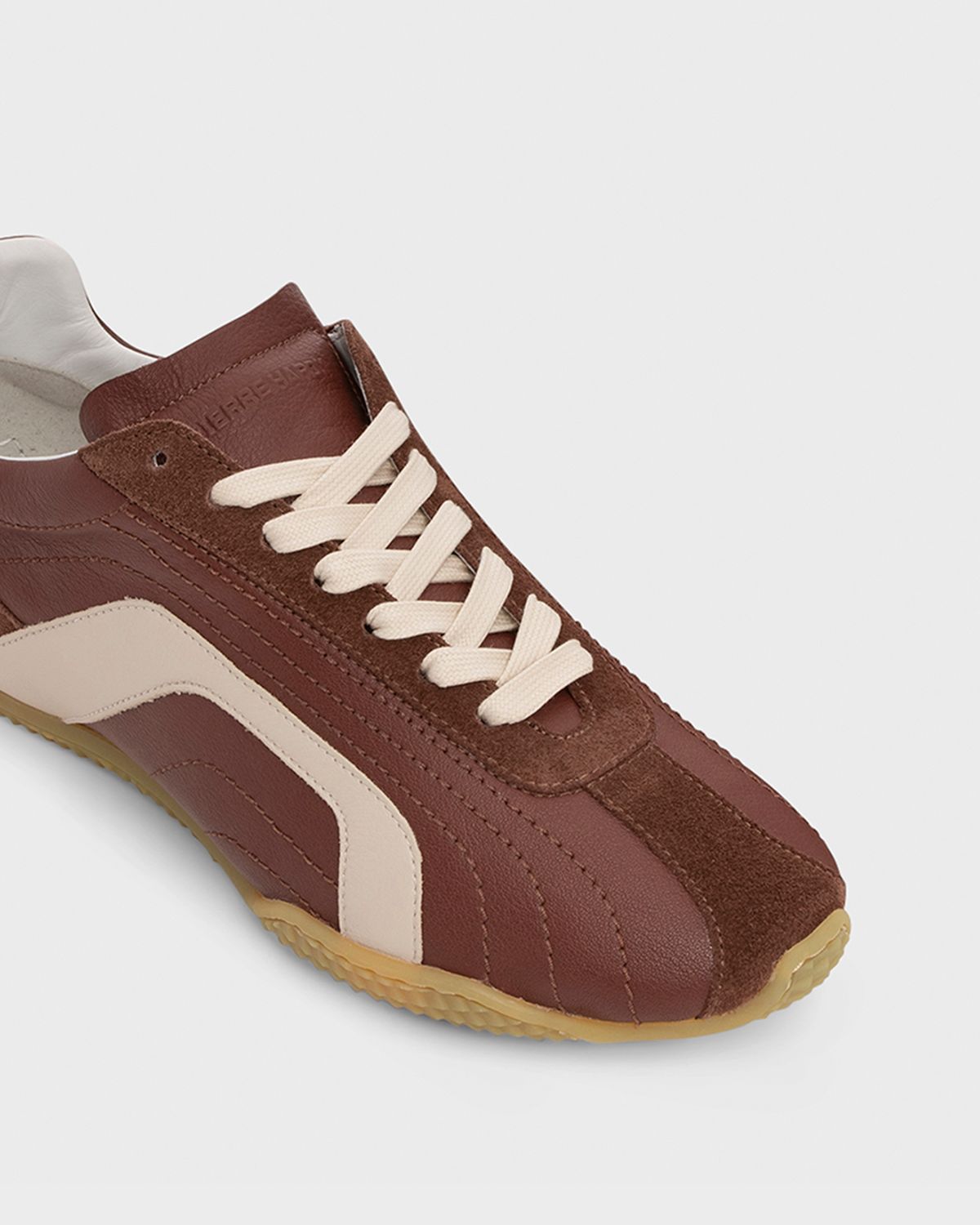 Pierre Hardy Jump Mixed Leather Sneakers