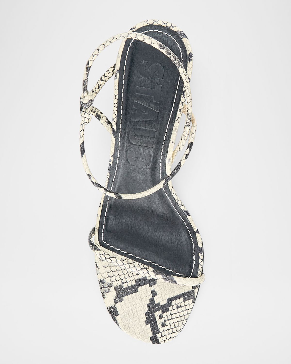 STAUD 65mm Laurel Snake-Embossed Leather Sandals | Thumbnail 5 STAUD 65mm Laurel Snake-Embossed Leather Sandals | Thumbnail 5