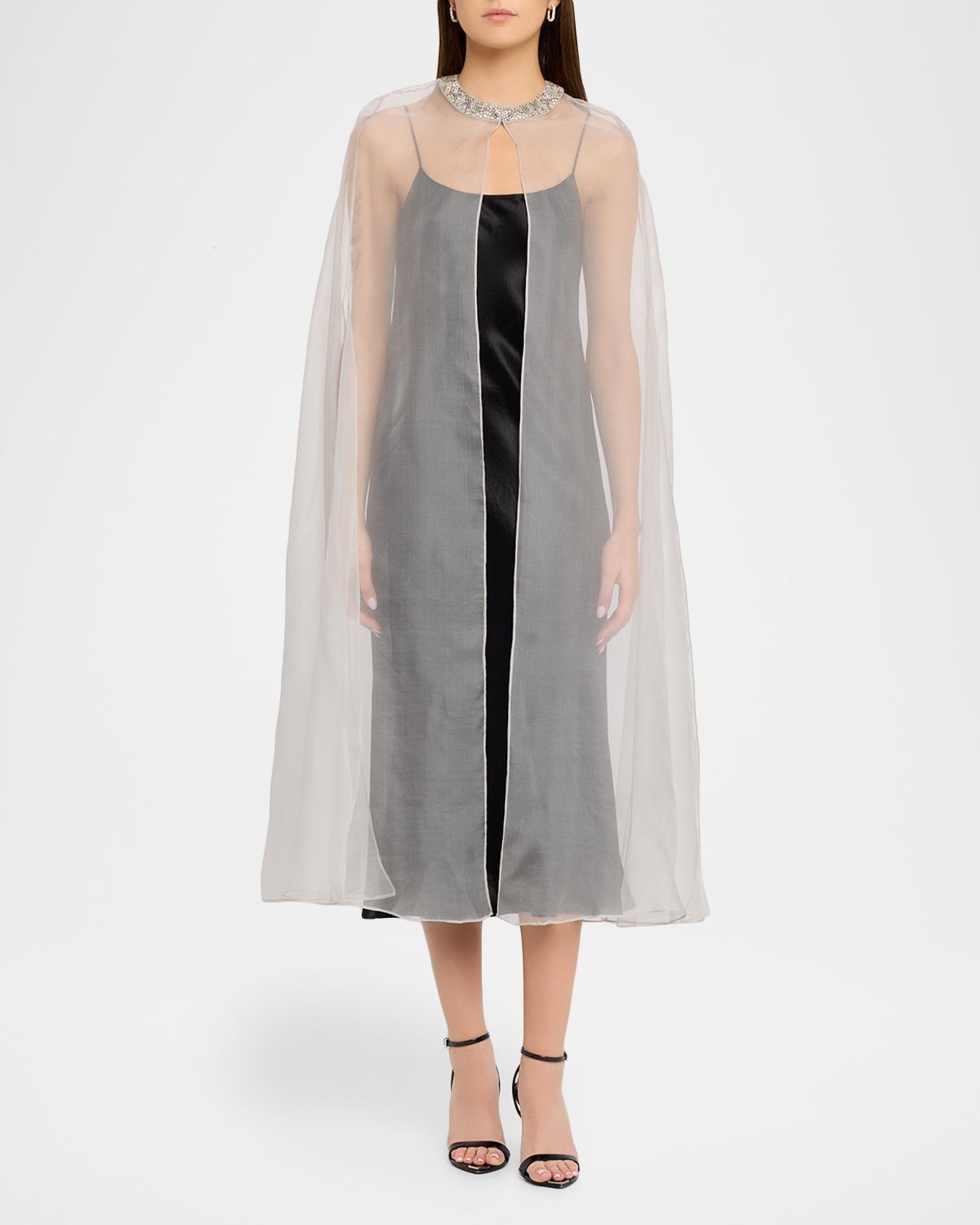 Carolyn Rowan Silk Organza Cape | Thumbnail 5 Carolyn Rowan Silk Organza Cape | Thumbnail 5