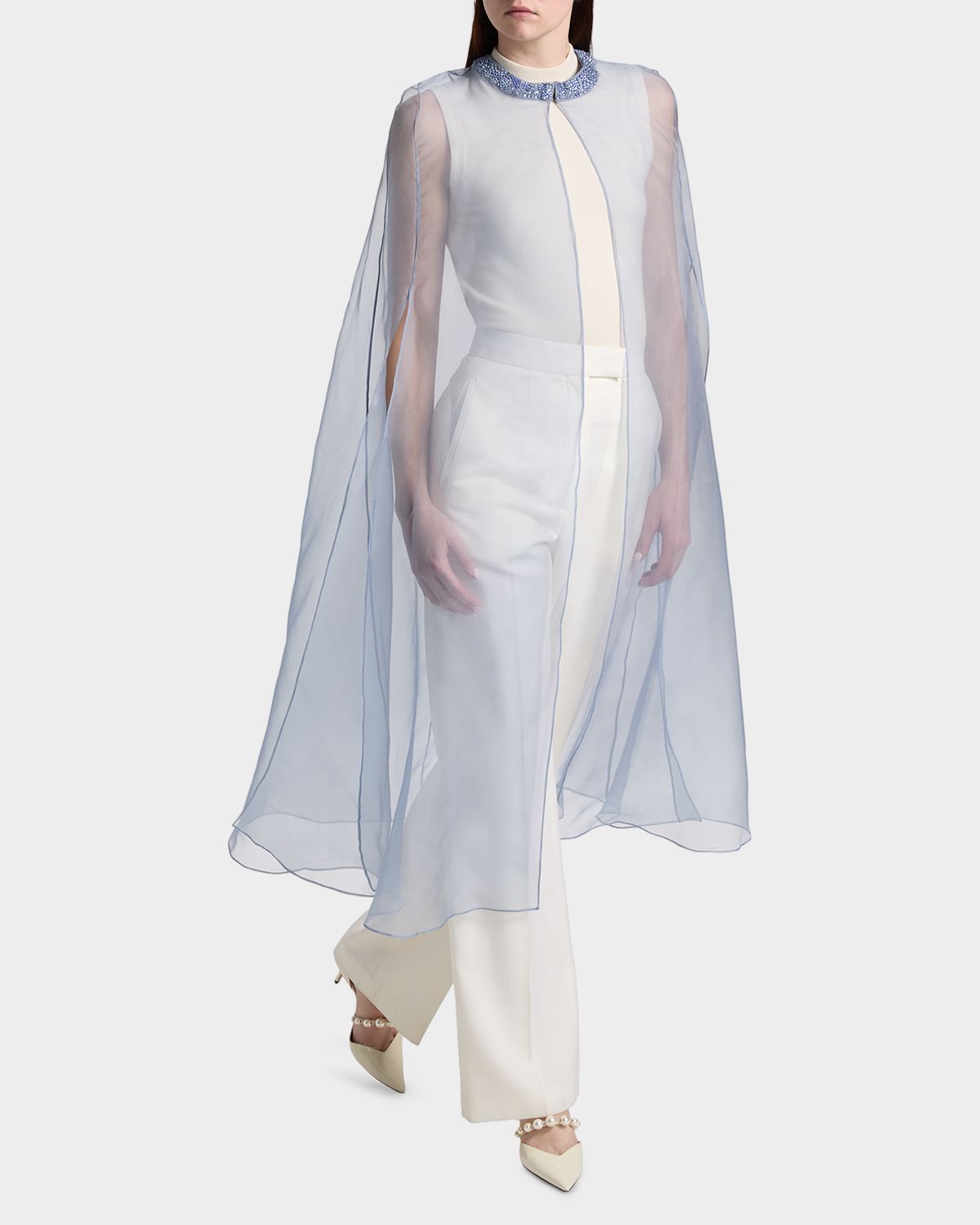 Carolyn Rowan Silk Organza Cape | Thumbnail 7 Carolyn Rowan Silk Organza Cape | Thumbnail 7