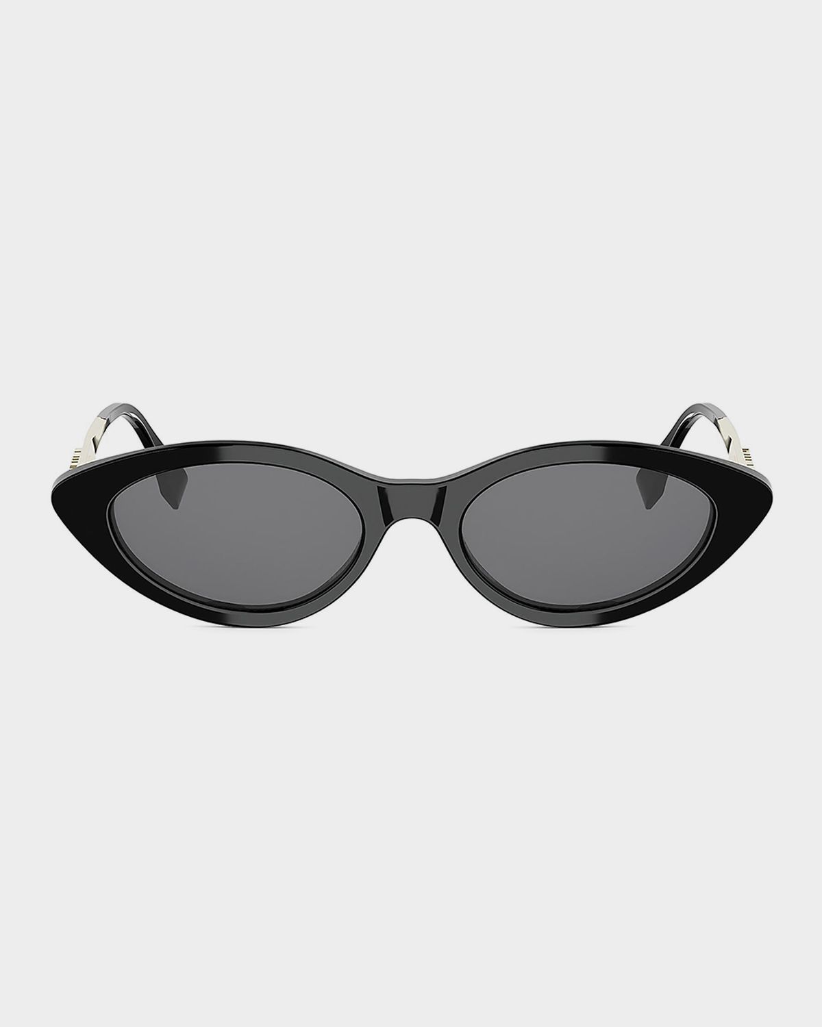Fendi graphy 51mm Acetate & Metal Cat-Eye Sunglasses