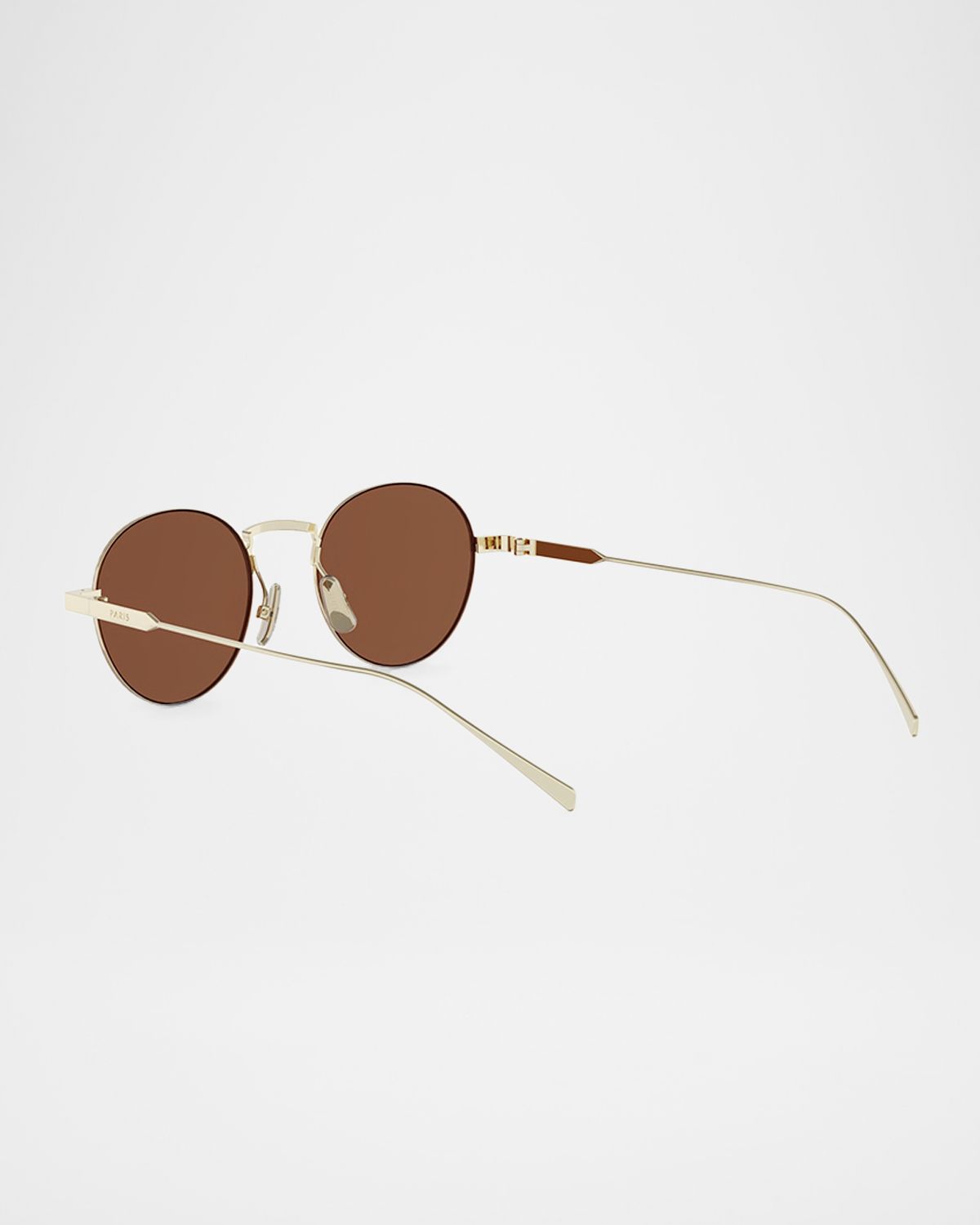 CELINE 49mm Metal Round Sunglasses | Thumbnail 5