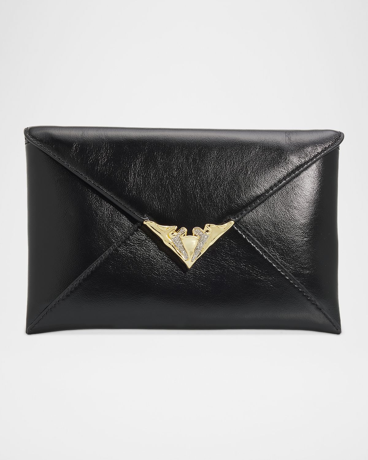 Alexis Bittar Envelope Leather Clutch Bag
