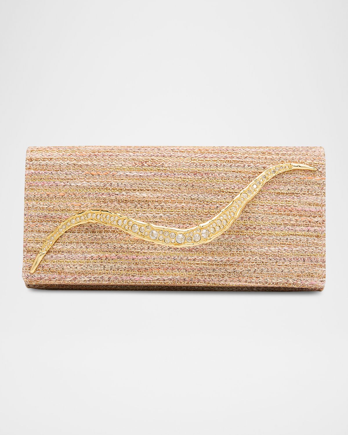 Alexis Bittar Crystal Curve Clutch Bag