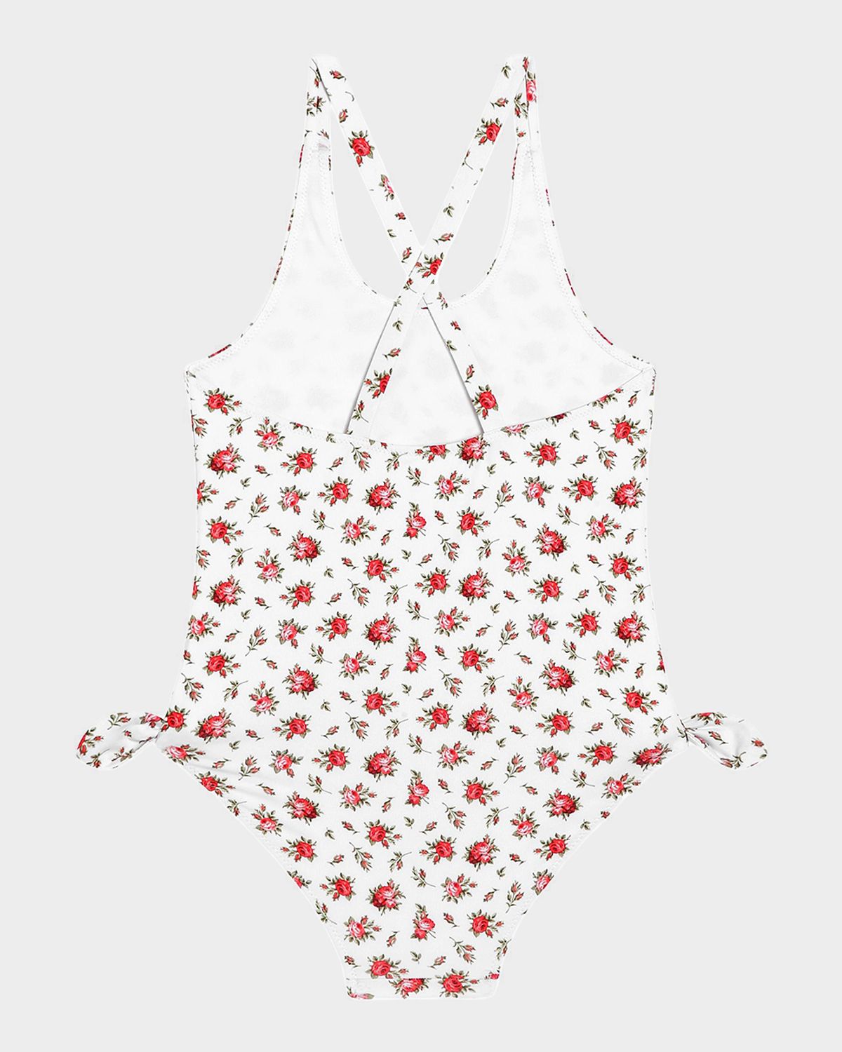 Dolce & Gabbana Girl 's Floral-Print One-Piece Swimsuit, Size 2-6