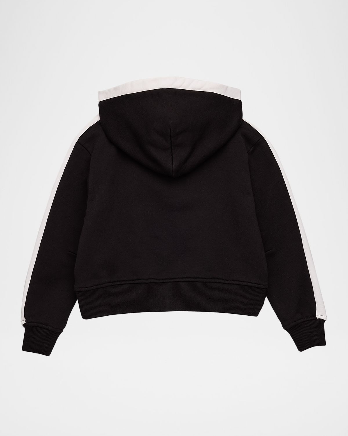 Dolce & Gabbana Girl 's Logo-Print Side-Stripe Hoodie, Size 8-14