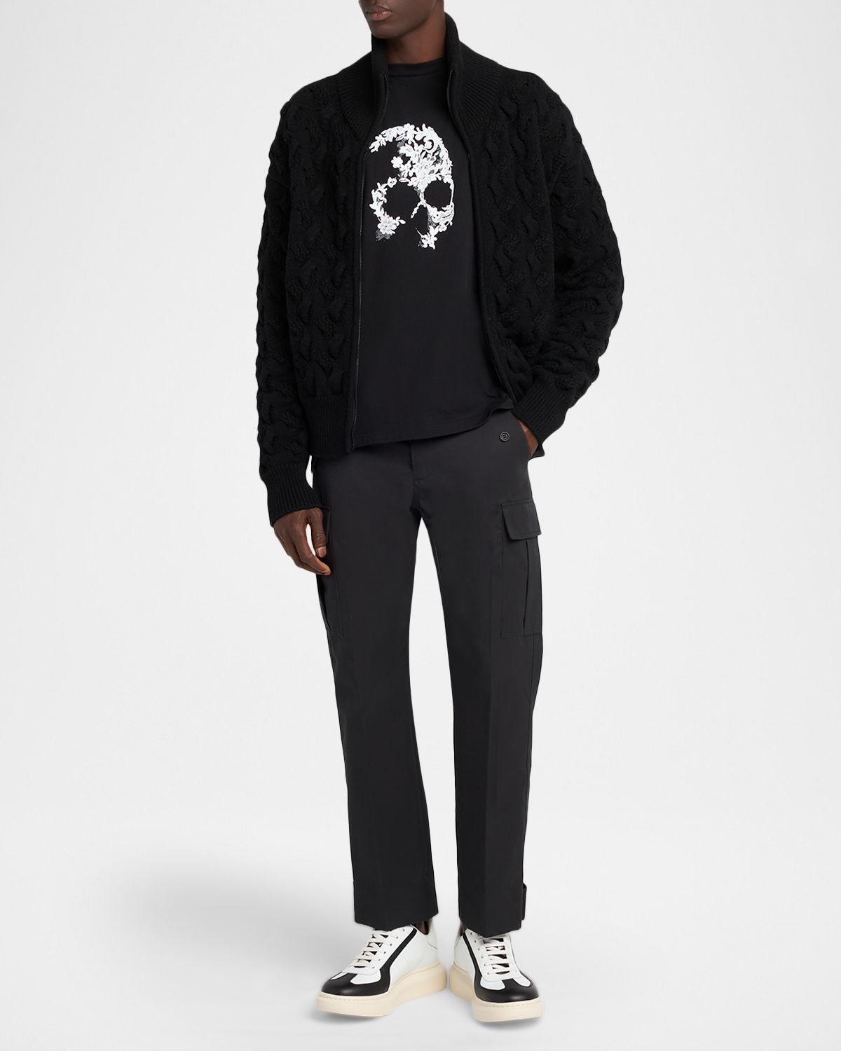 McQueen Men 's Straight-Leg Cargo Pants