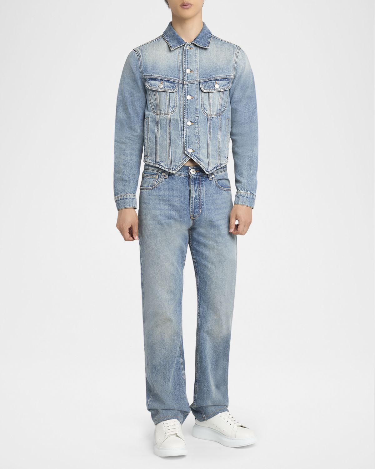 McQueen Men 's Francis Straight-Leg Jeans | Thumbnail 5 McQueen Men 's Francis Straight-Leg Jeans | Thumbnail 5