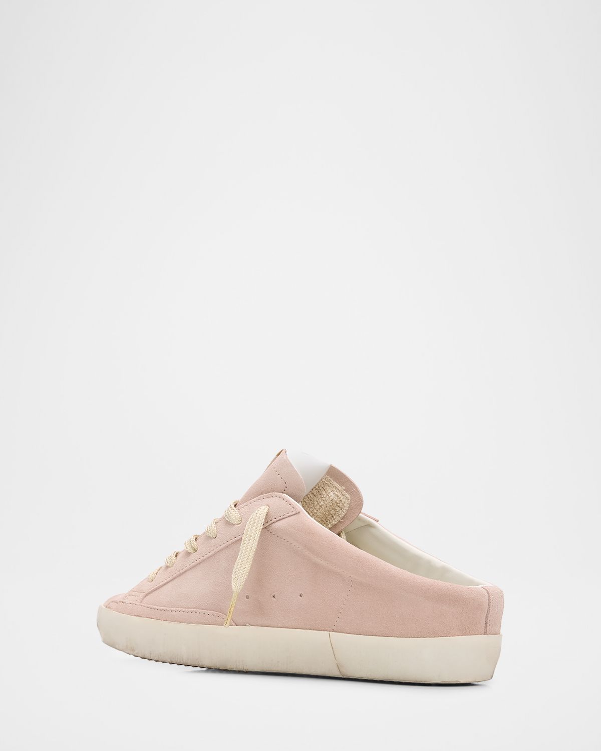 Golden Goose Super-Star Sabot Embroidered Suede Slide Sneakers | Thumbnail 4 Golden Goose Super-Star Sabot Embroidered Suede Slide Sneakers | Thumbnail 4