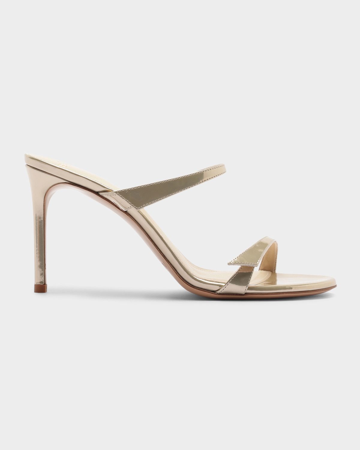 Alexandre Birman 85mm Tita Metallic Leather Mule Sandals | Thumbnail 6 Alexandre Birman 85mm Tita Metallic Leather Mule Sandals | Thumbnail 6