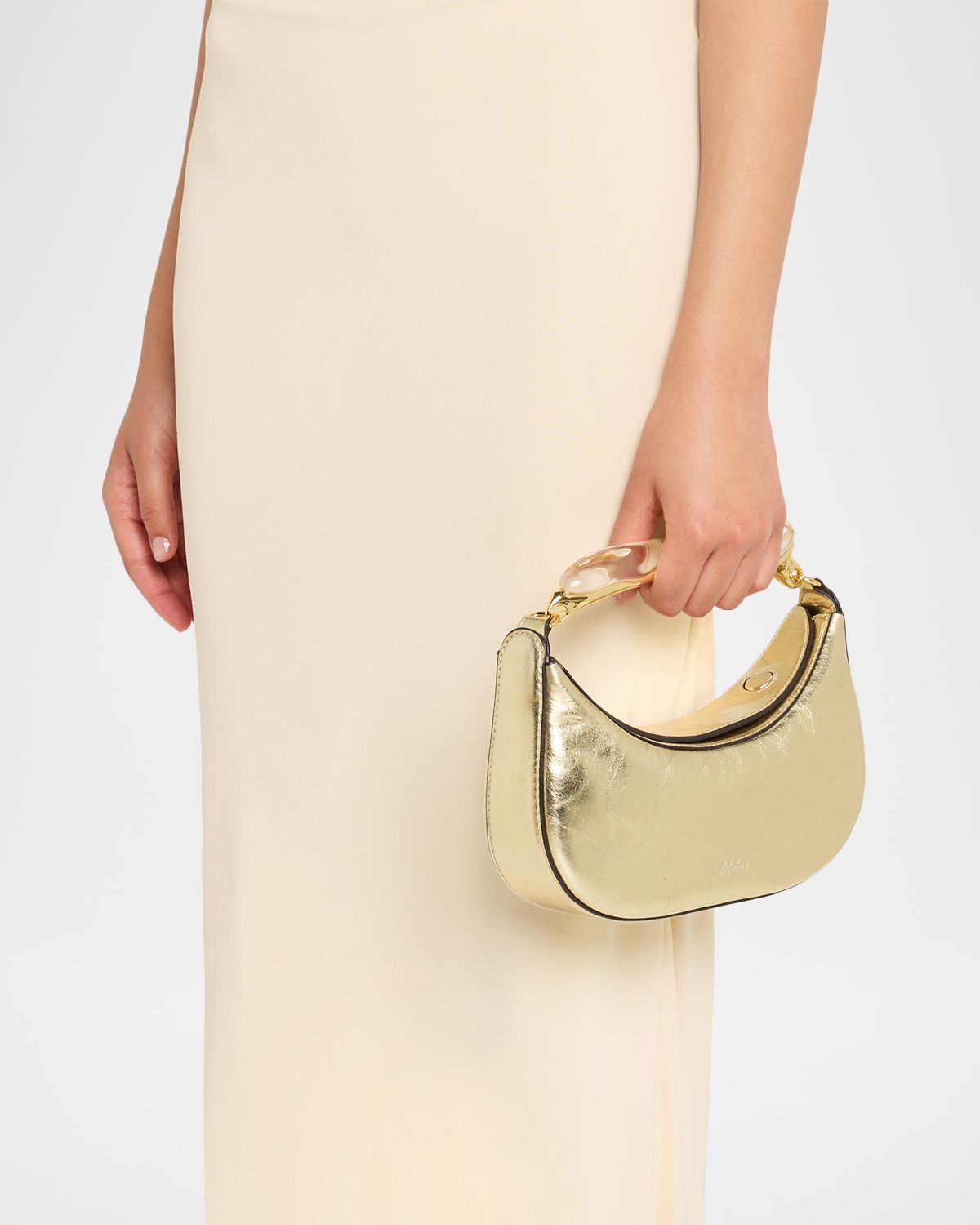 Alexis Bittar Water Stone Top-Handle Clutch