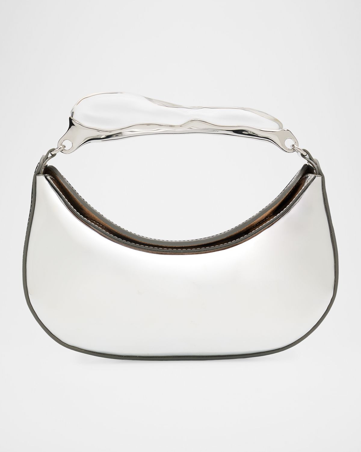 Alexis Bittar Water Stone Sculptural Lucite Top-Handle Bag