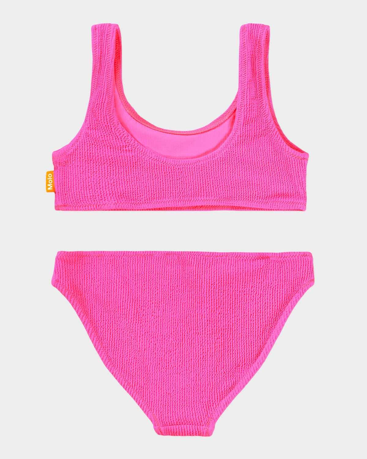 Molo Girl 's Nola Crepe Two-Piece Swimsuit, Size 7-14