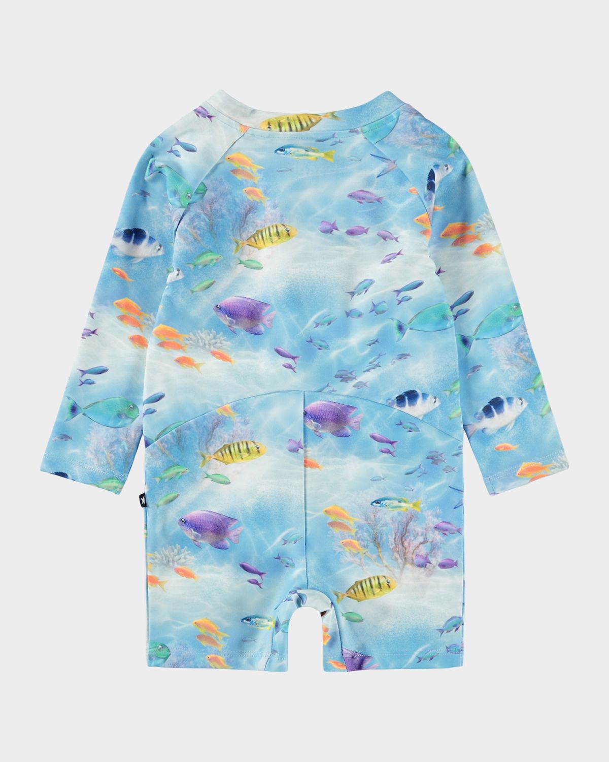 Molo Boy 's Neka Long-Sleeve One-Piece Swimsuit, Size 3M-4