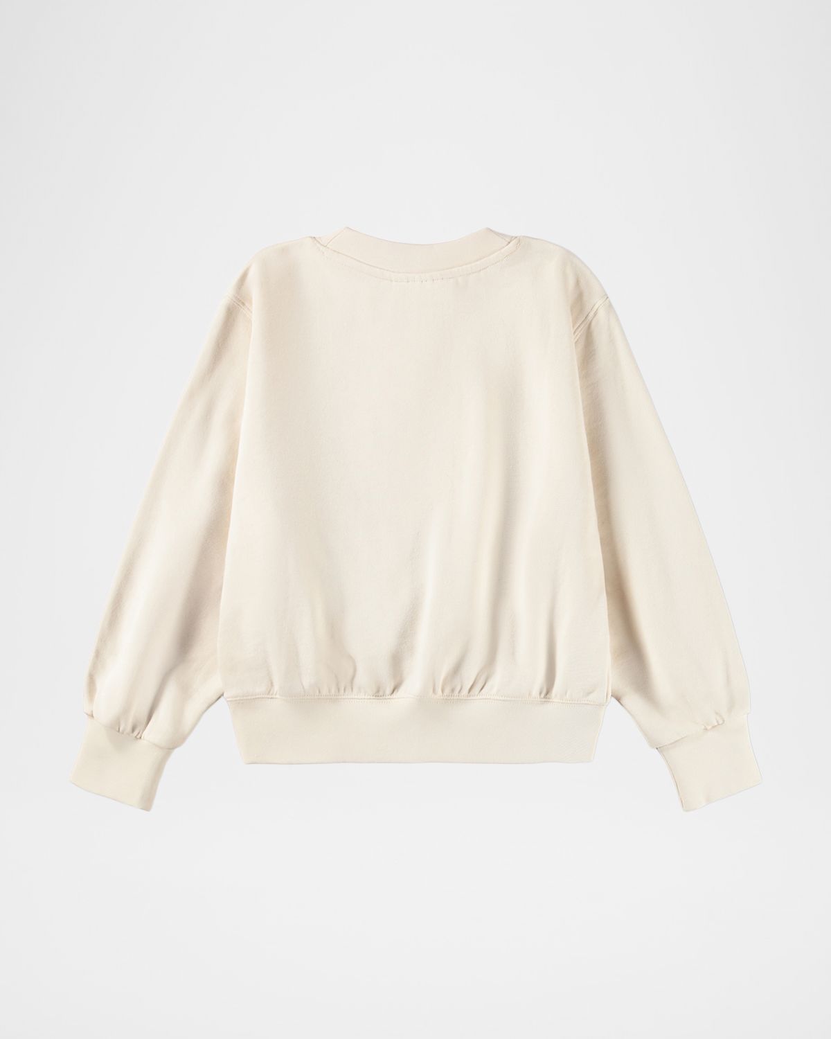 Molo Girl 's Marge Sequin-Embroidered Cotton Sweatshirt