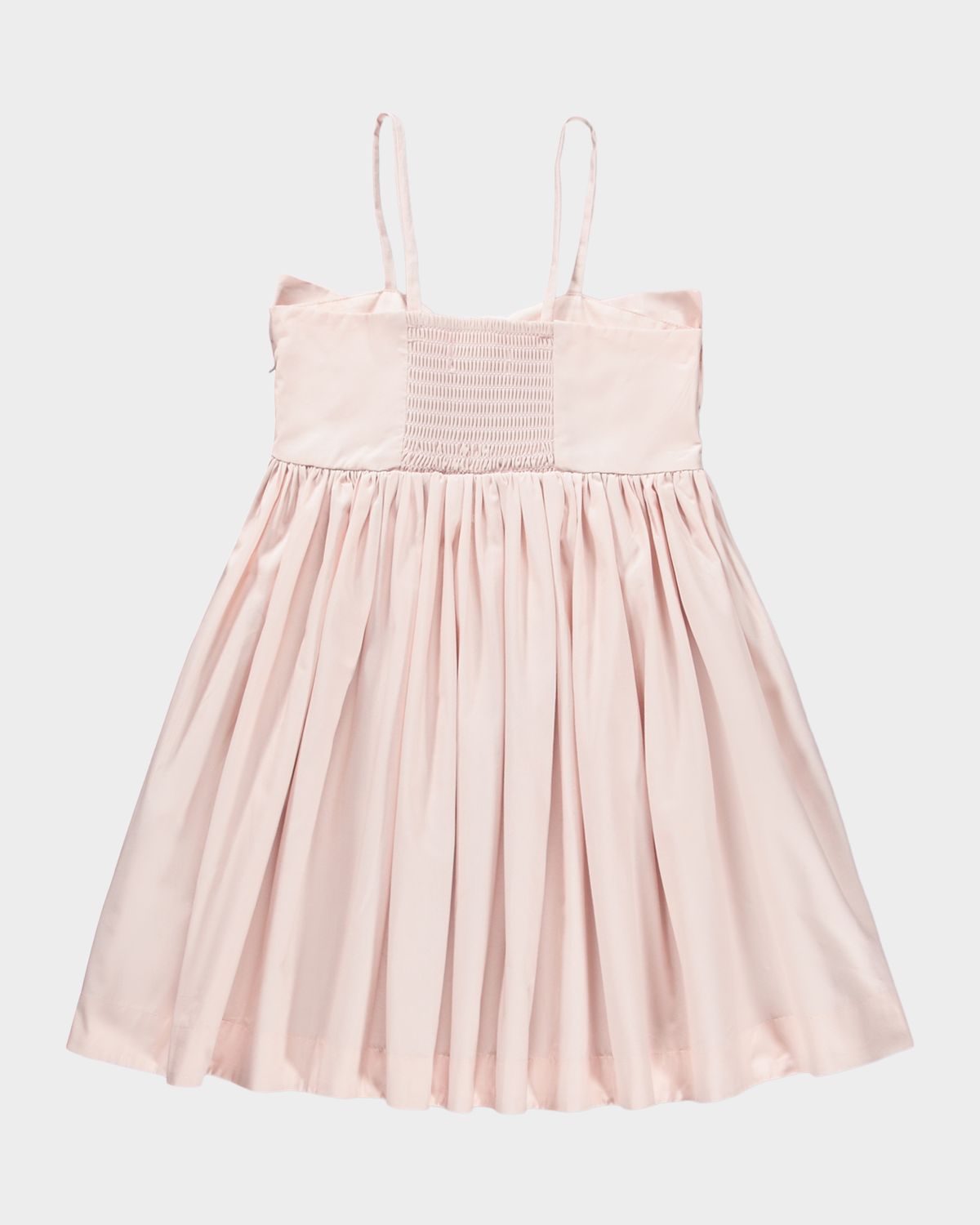Molo Girl 's Caysi Bow-Embellished Organic Cotton Dress