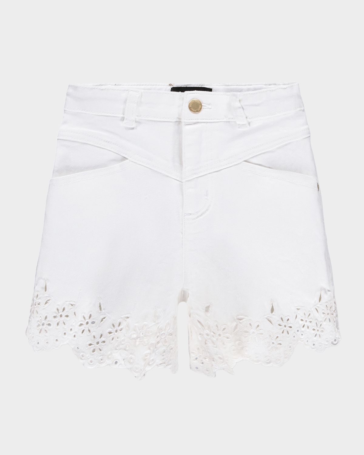 Molo Girl 's Adalyn Broderie Anglaise Shorts